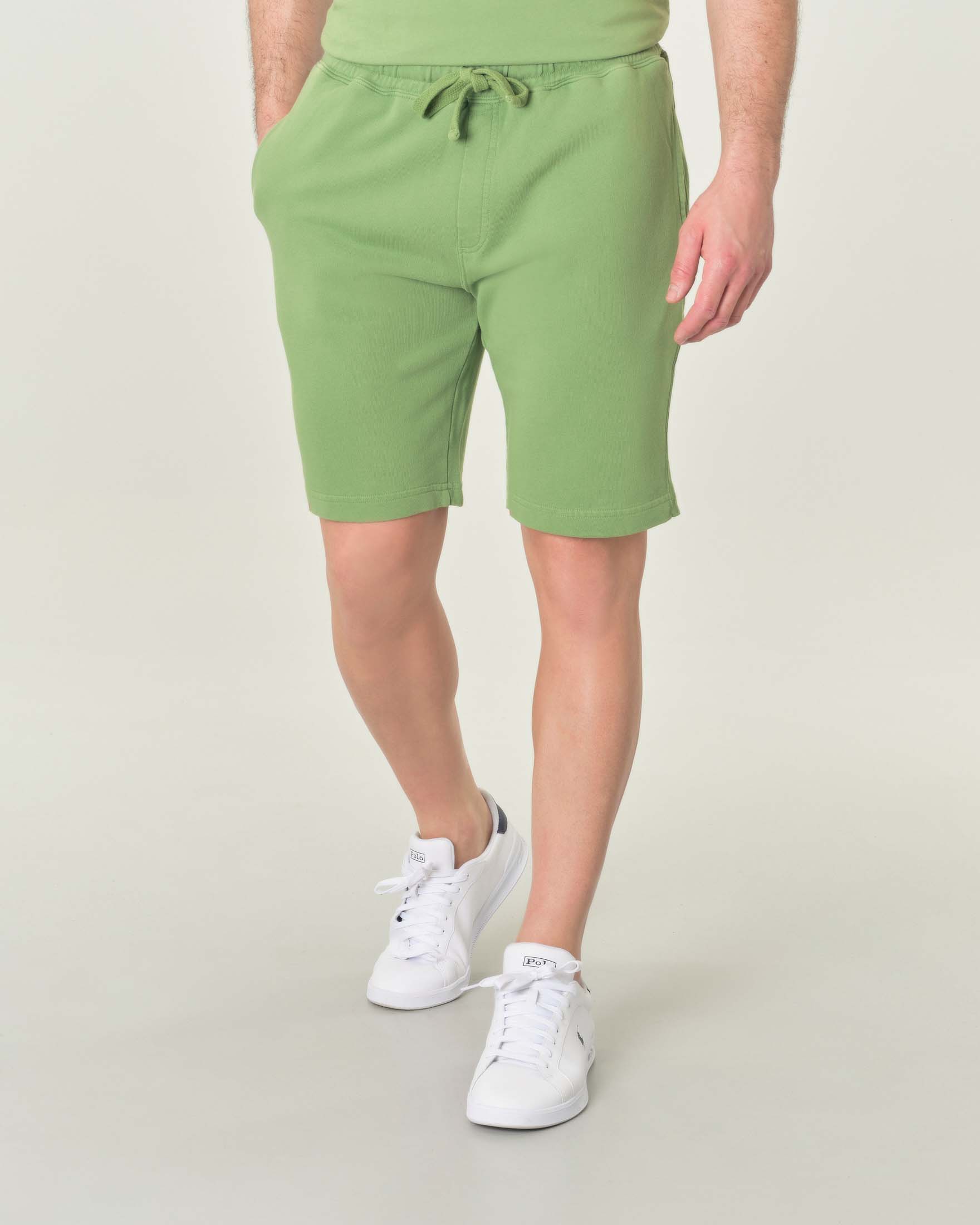 Bermuda verde in pima cotton peruviano