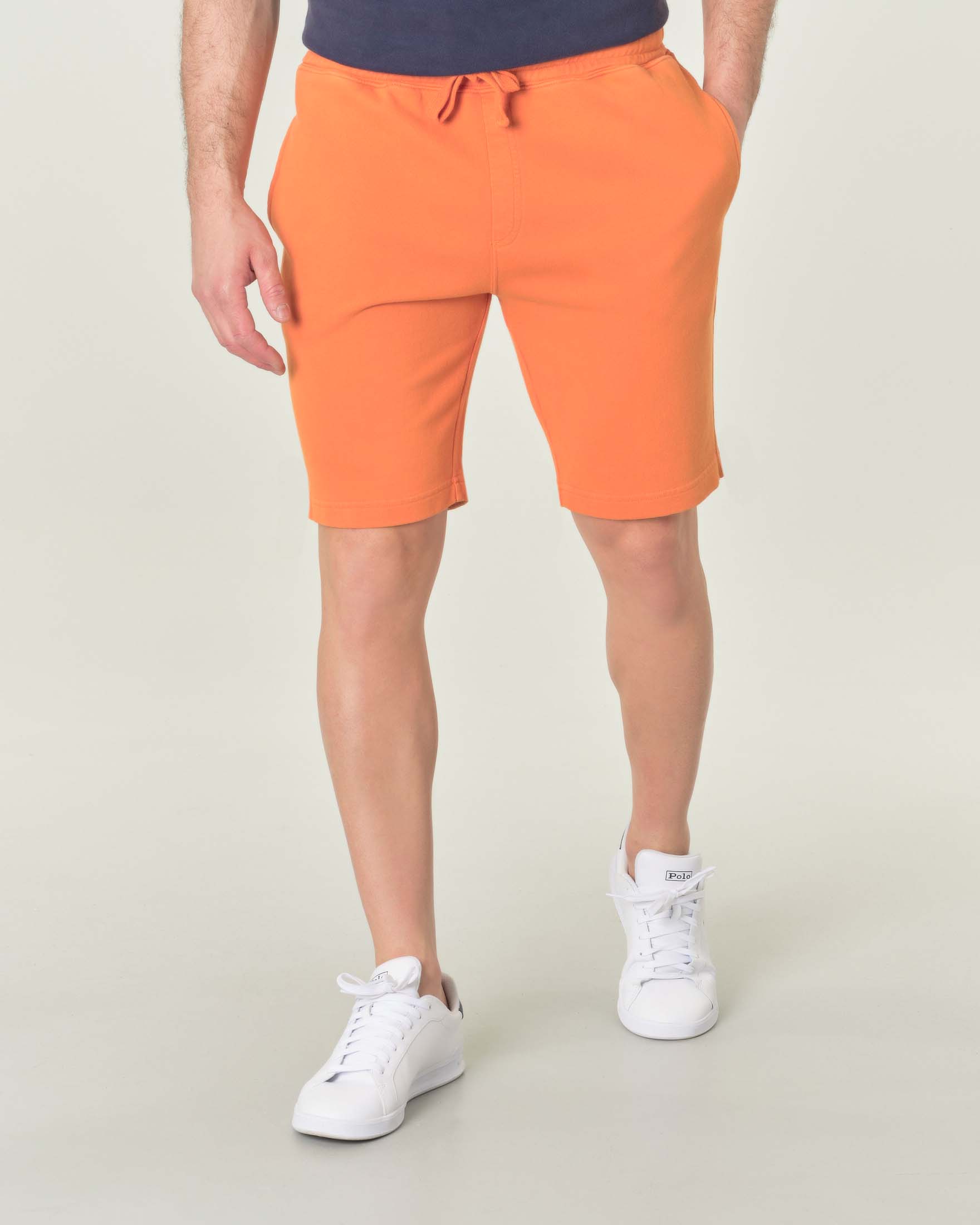 Bermuda arancione in pima cotton peruviano