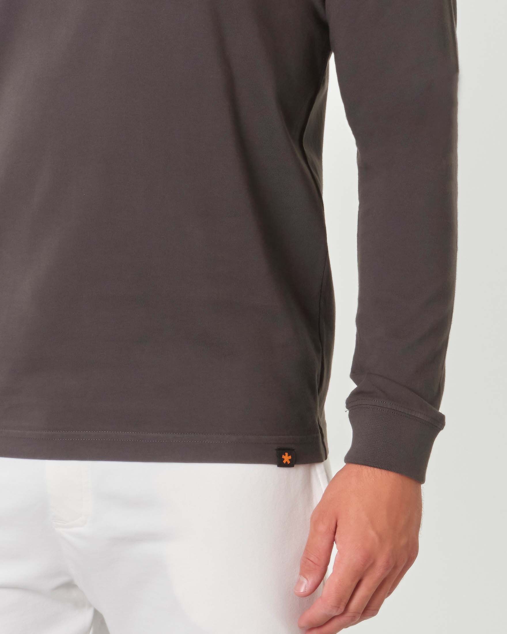 T-shirt lavagna manica lunga in pima cotton image