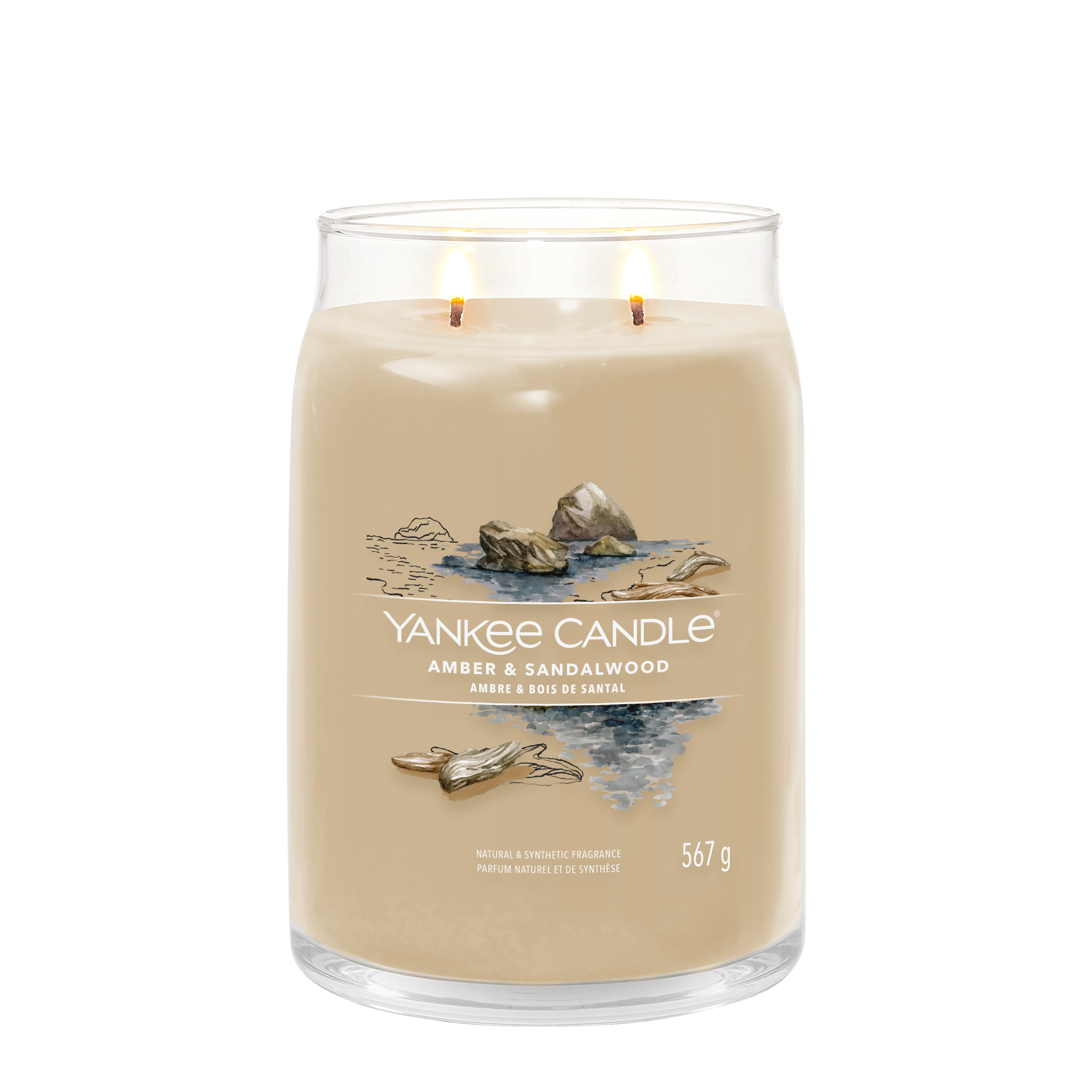 Giara Signature Grande Amber & Sandalwood 567 g. Yankee Candle
