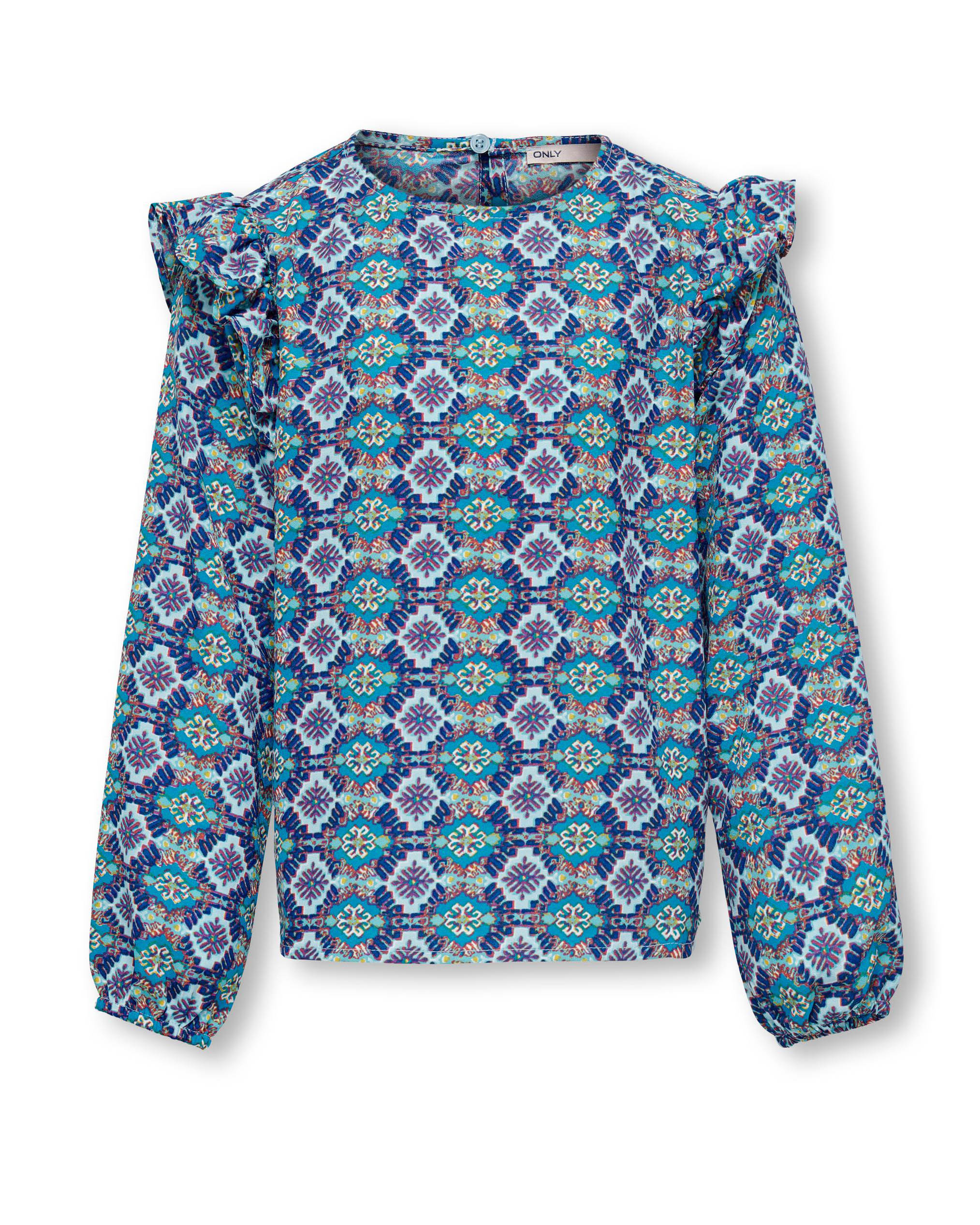 Blusa azzurra clearance