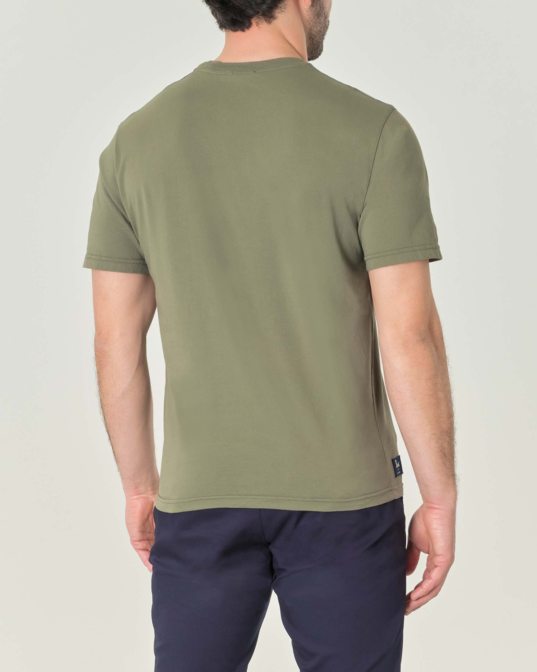 JP 1880 T-Shirt Uomo A Mezza Manica Con Ricamo Grande - Jersey Di Qualità - Vestibilità Comoda - 5