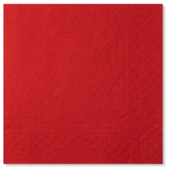 20 TOVAGLIOLI 25x25 3V ROSSO