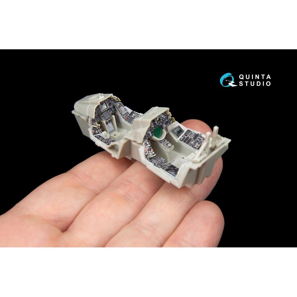 Intérieur De Cockpit Imprimé 1/48 Pour Maquette Focke-Wulf Fw 190A-3 (Tamiya) - Marque Quinta Studio