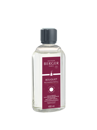 Ricarica di Profumo per Diffusore a Bastoncini  Bouquet Collection Anti Odore Tutti gli Ambienti 400 ml. Maison Berger