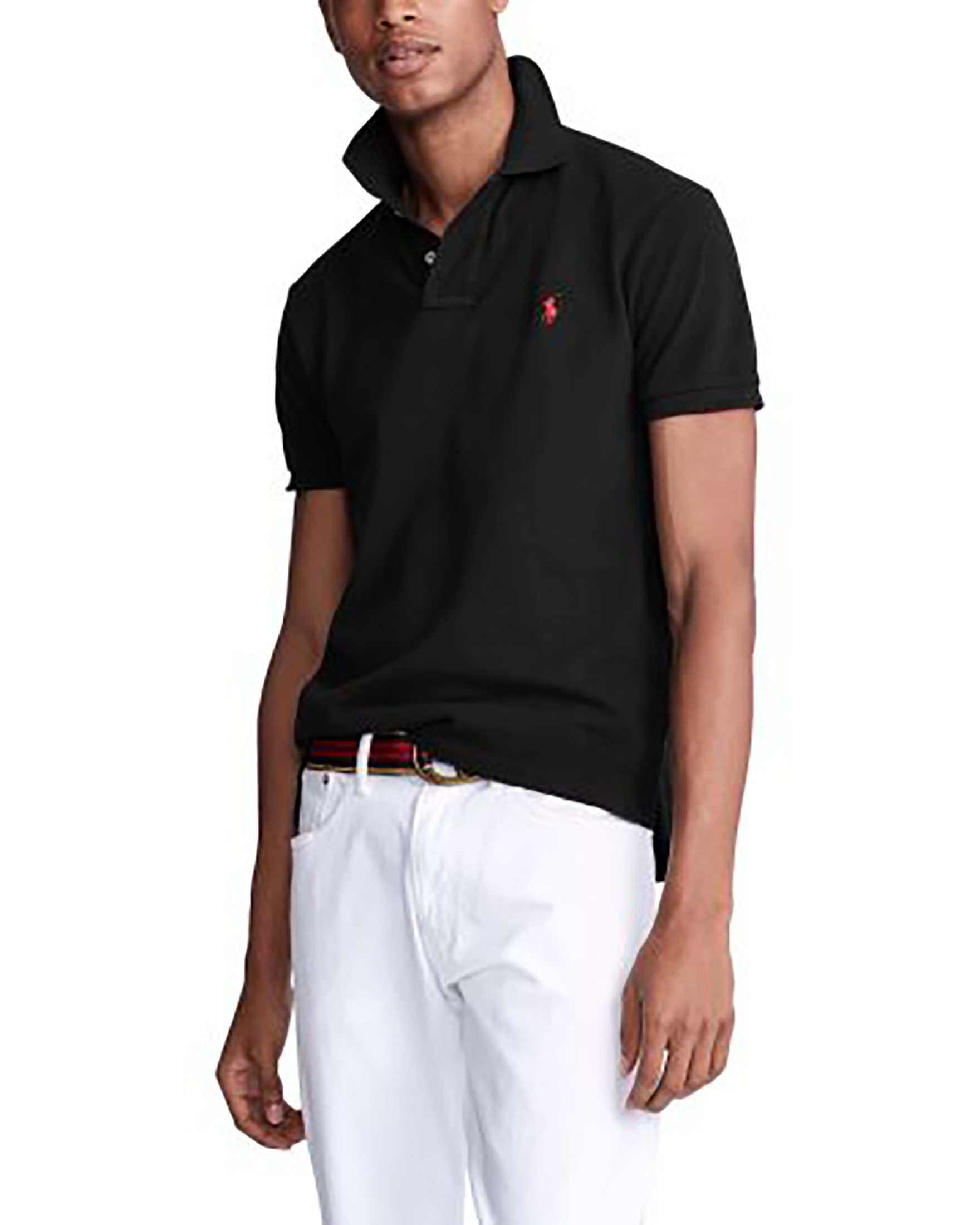 Maglietta hot sale polo nera