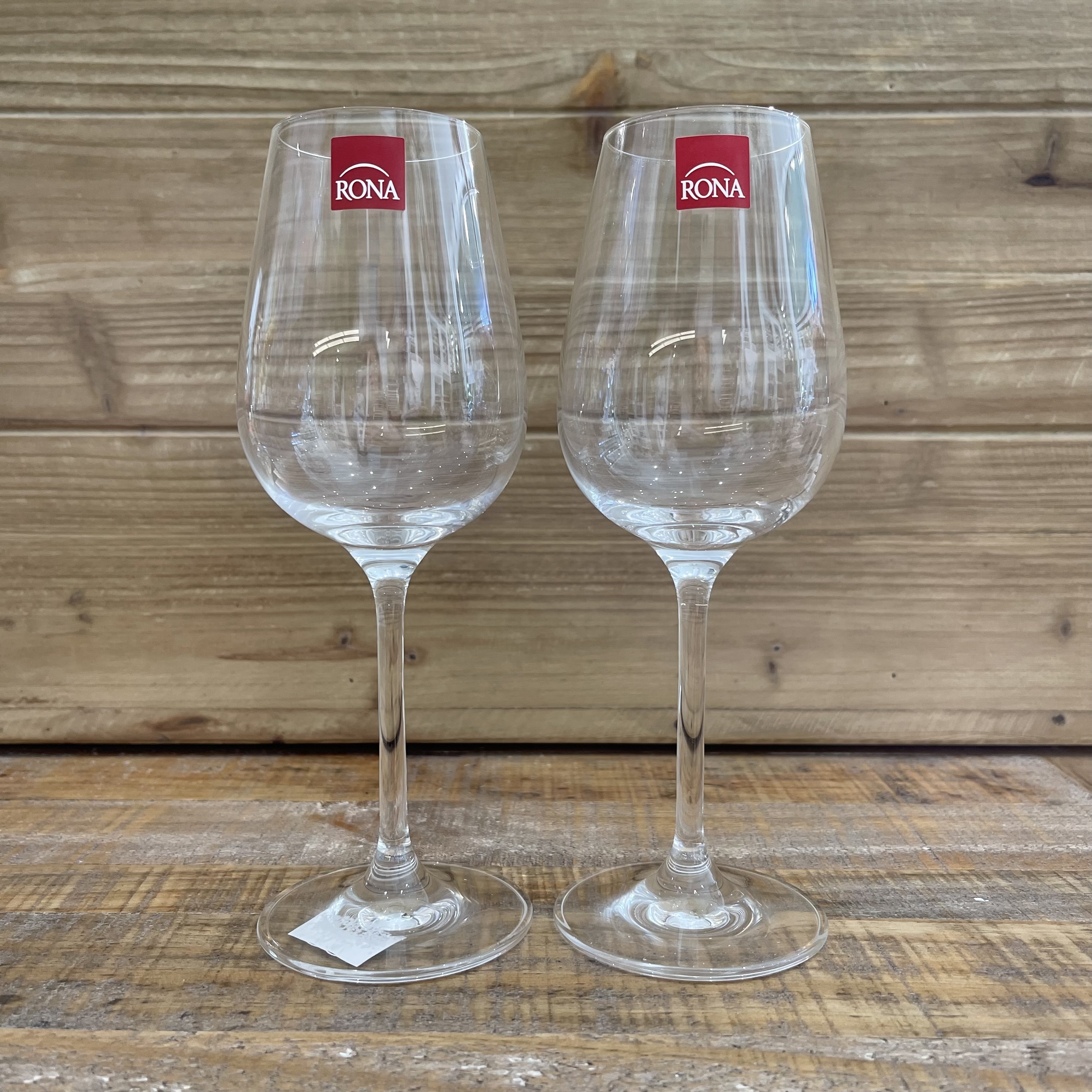 Calice Vino in Vetro Chic Liscio Set 2 pz. 250 ml. Fade