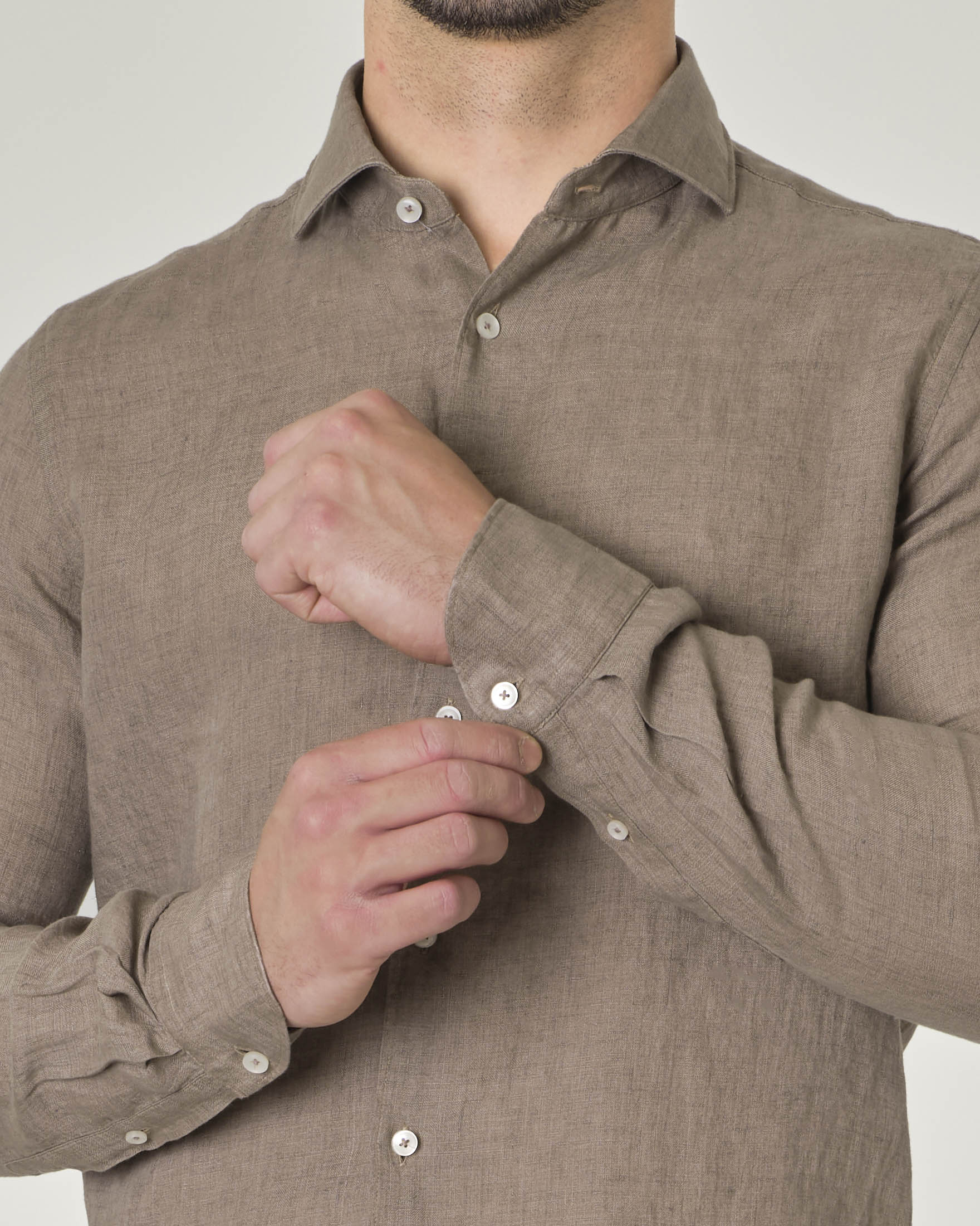 Camicie Con Colletto Cinese - Uomo - Foto 9