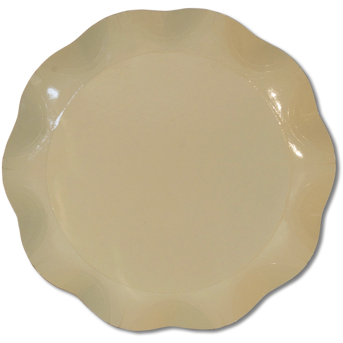 1 VASSOIO TONDO Ø CM. 30 TAUPE
