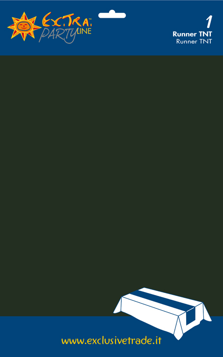 1 RUNNER TNT CM. 35x240 VERDE