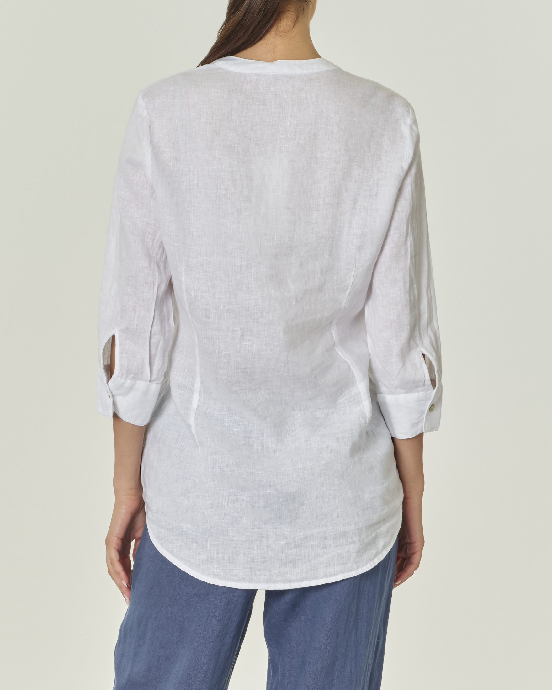 Camicie cameriere: Camicia coreana donna bianca