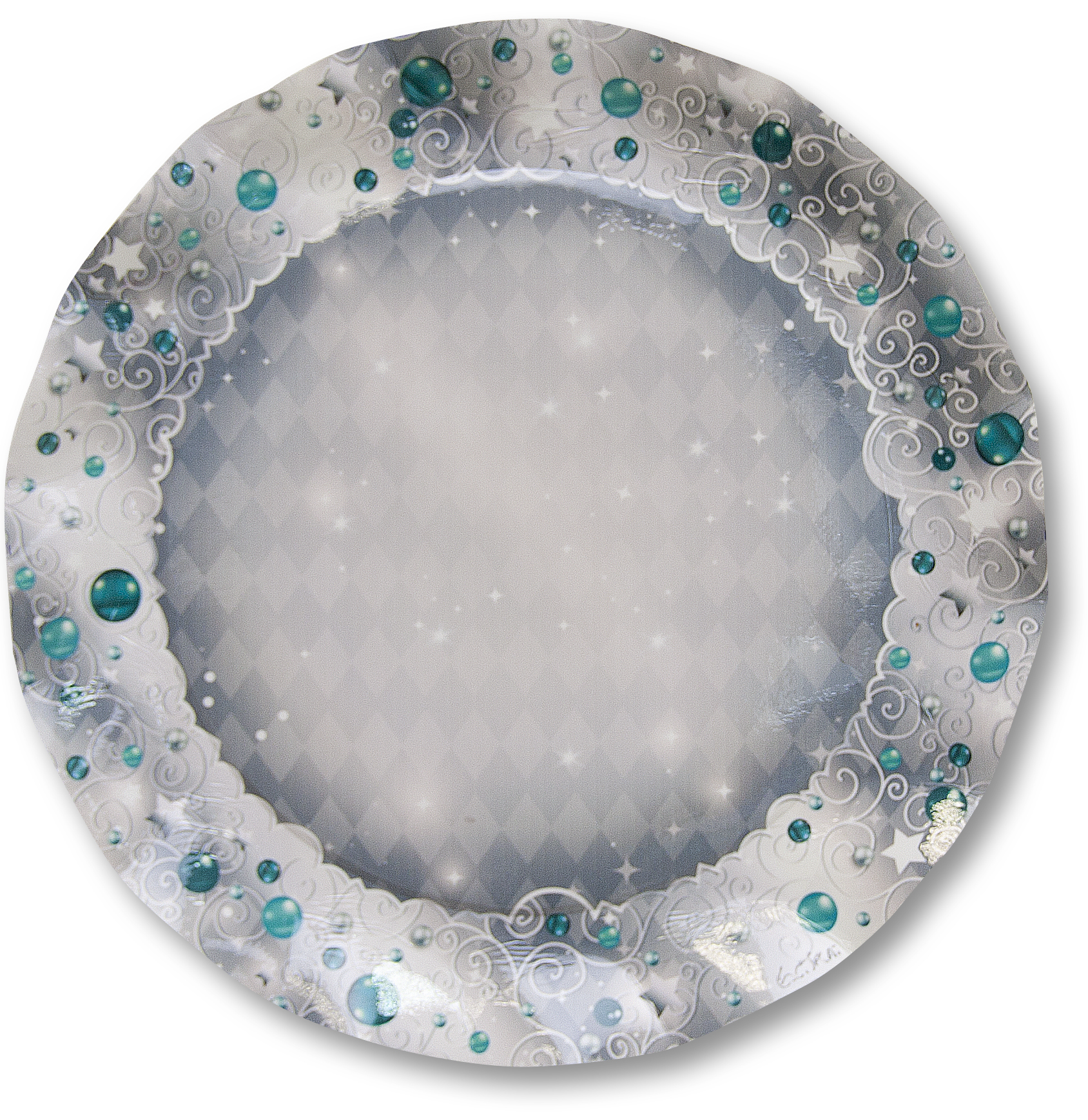 5 PIATTI MAXI Ø 32,4 XMAS LIGHT SILVER