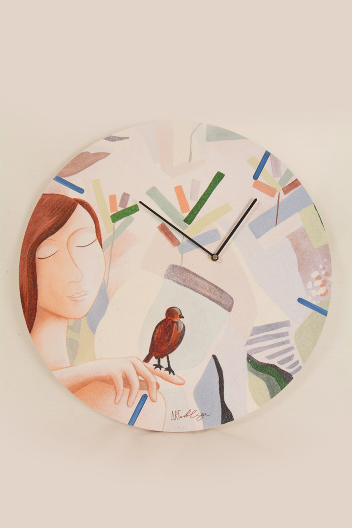 Imex la Volpe 11369-Orologio con Fatine, 374 x 312 mm