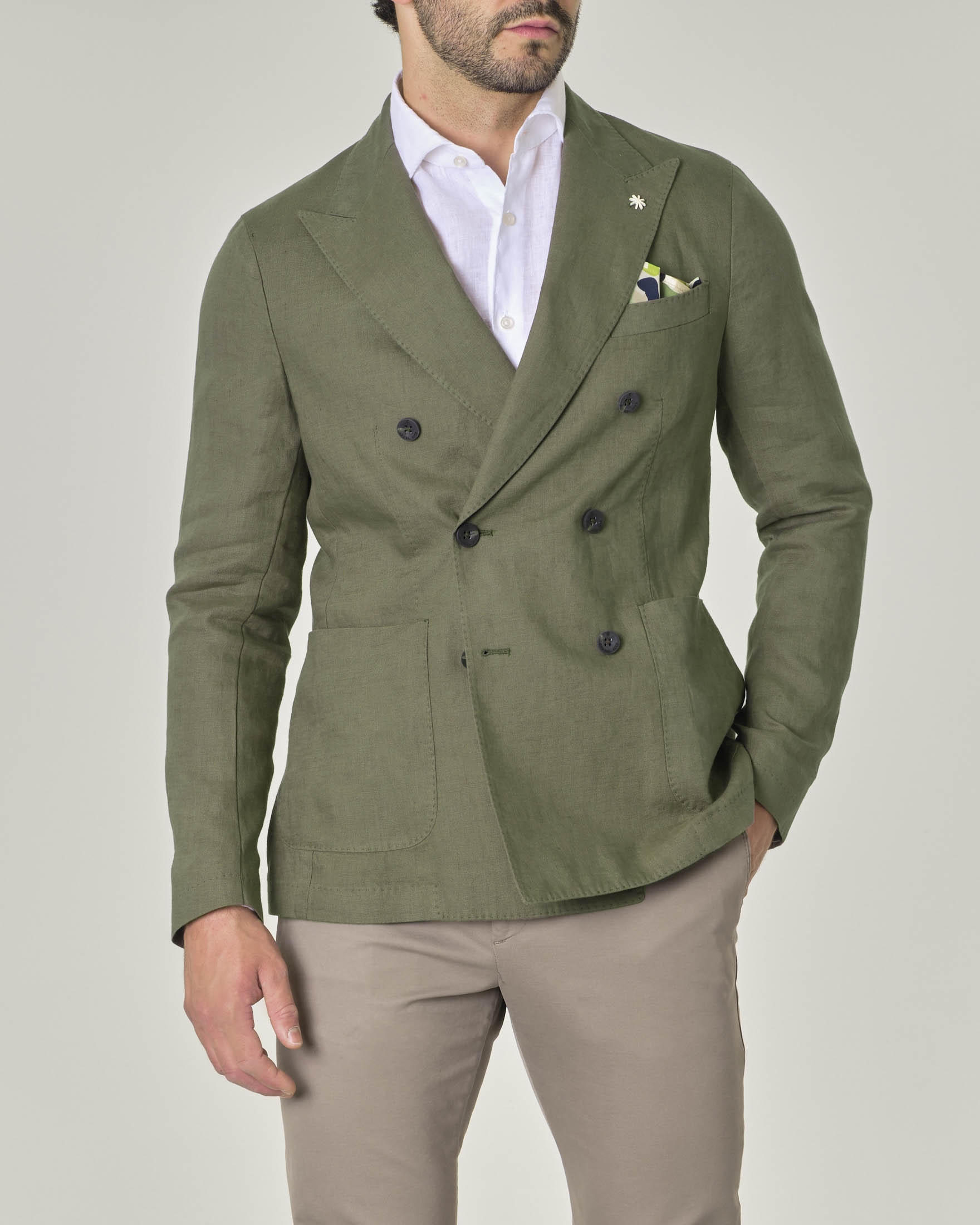 Giacca verde uomo hotsell