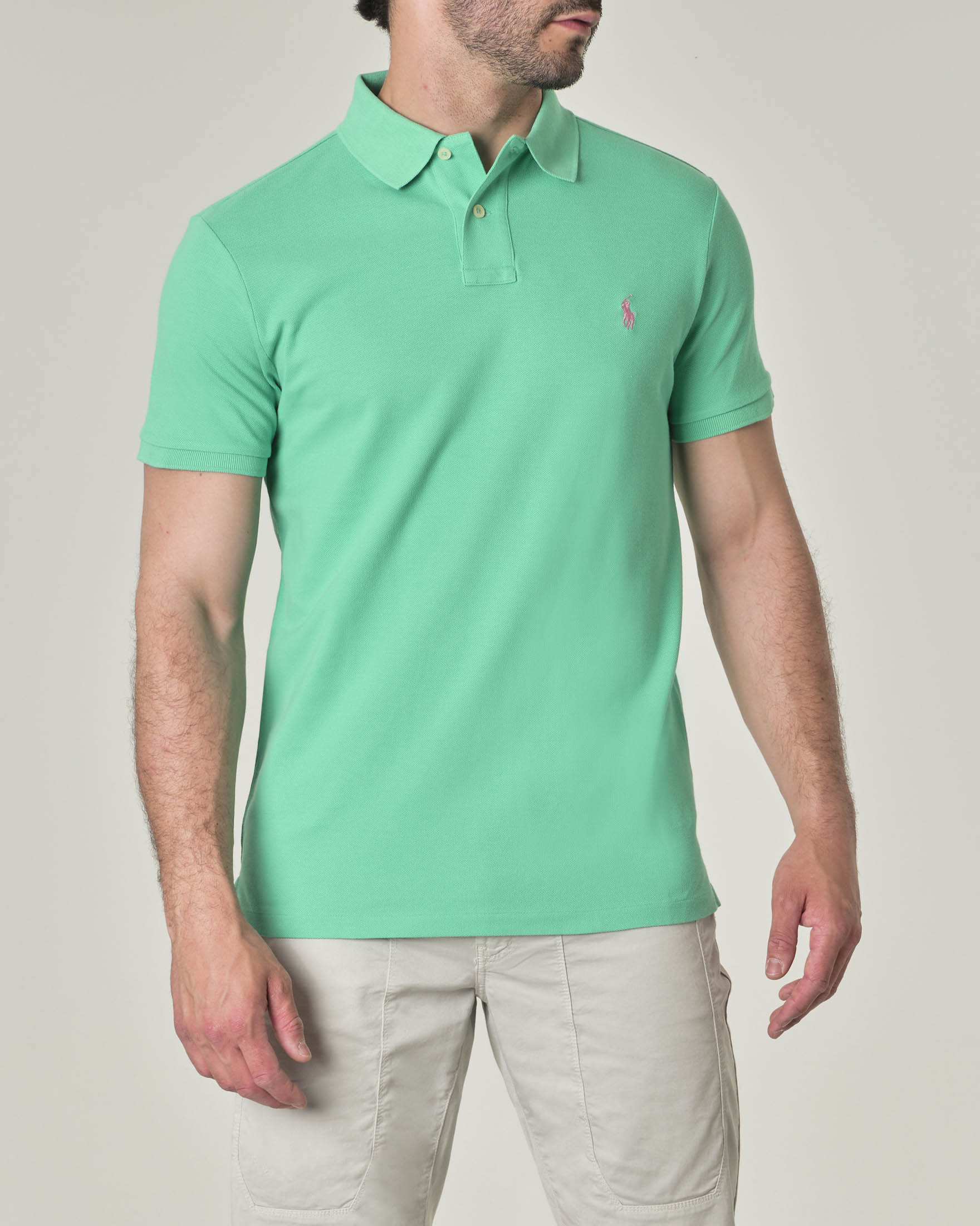 Polo ralph 2025 lauren verde acqua