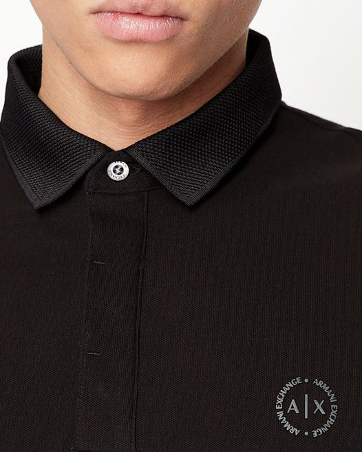 Polo armani manica lunga online