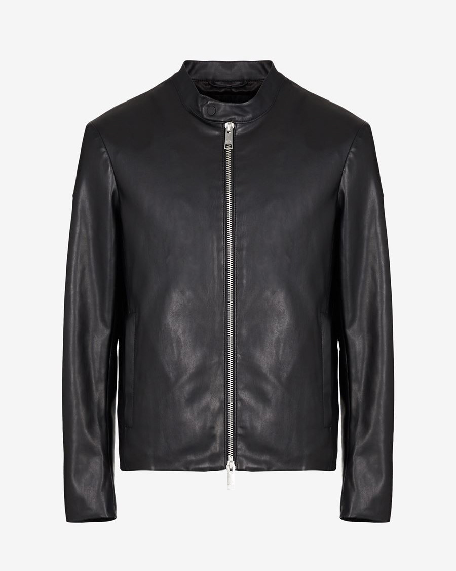 Giubbotto Ecopelle Giacche Armani Uomo EA7 Emporio Armani