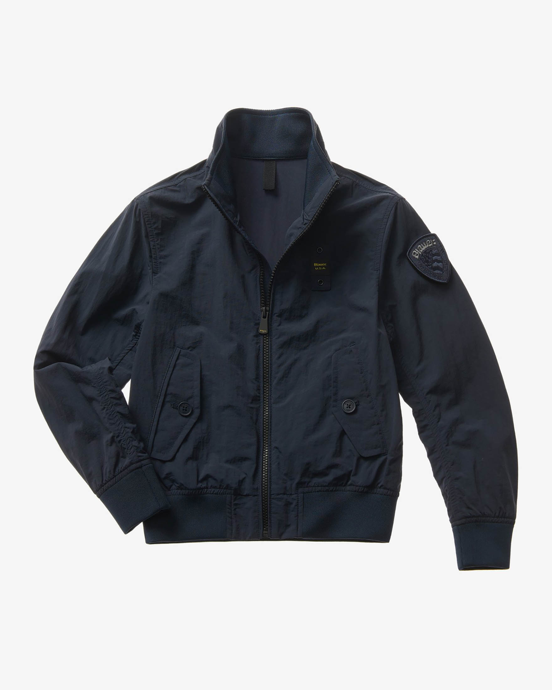 Bomber blu Blauer in nylon leggero