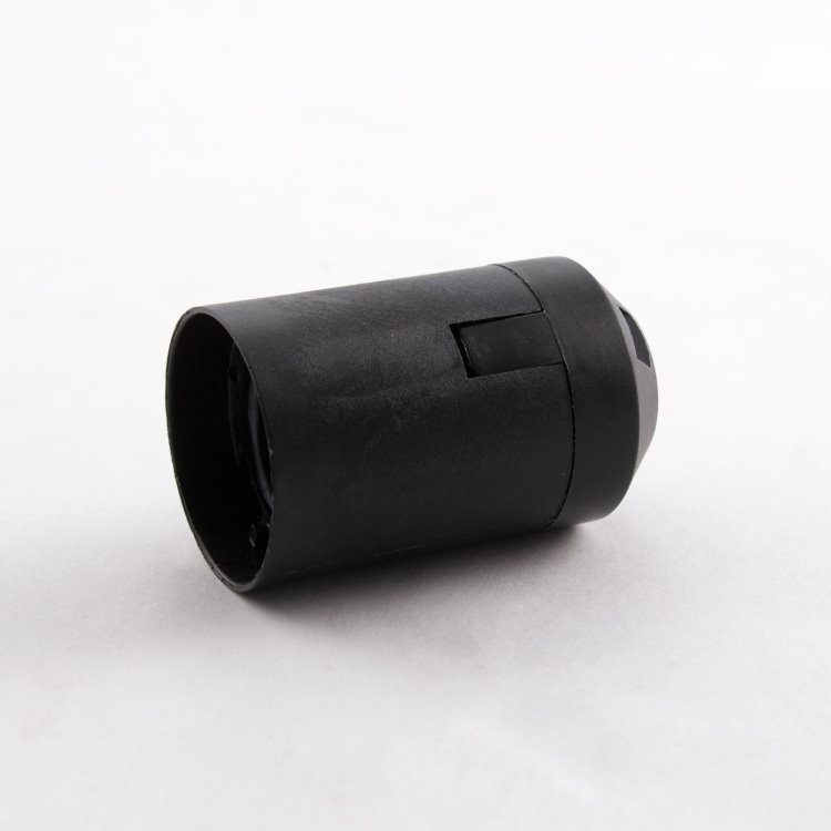 Attacco E27 Cromato M10x1 Con Terra - Portalampada In Metallro Per Interni | Fino A 200W/240V - Foto 9