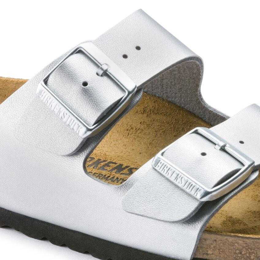 Birkenstock argento arizona best sale