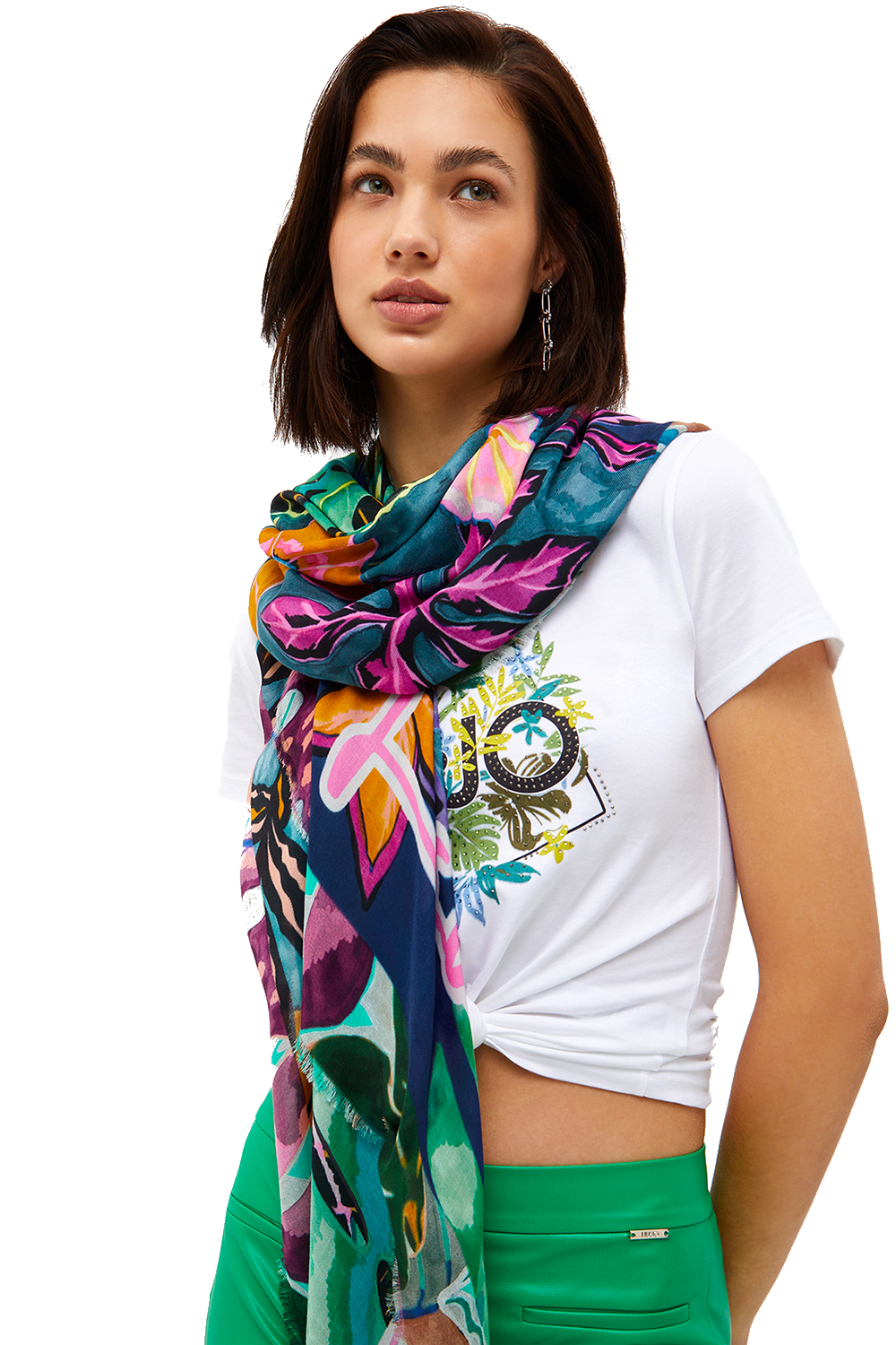 Floral Foulard