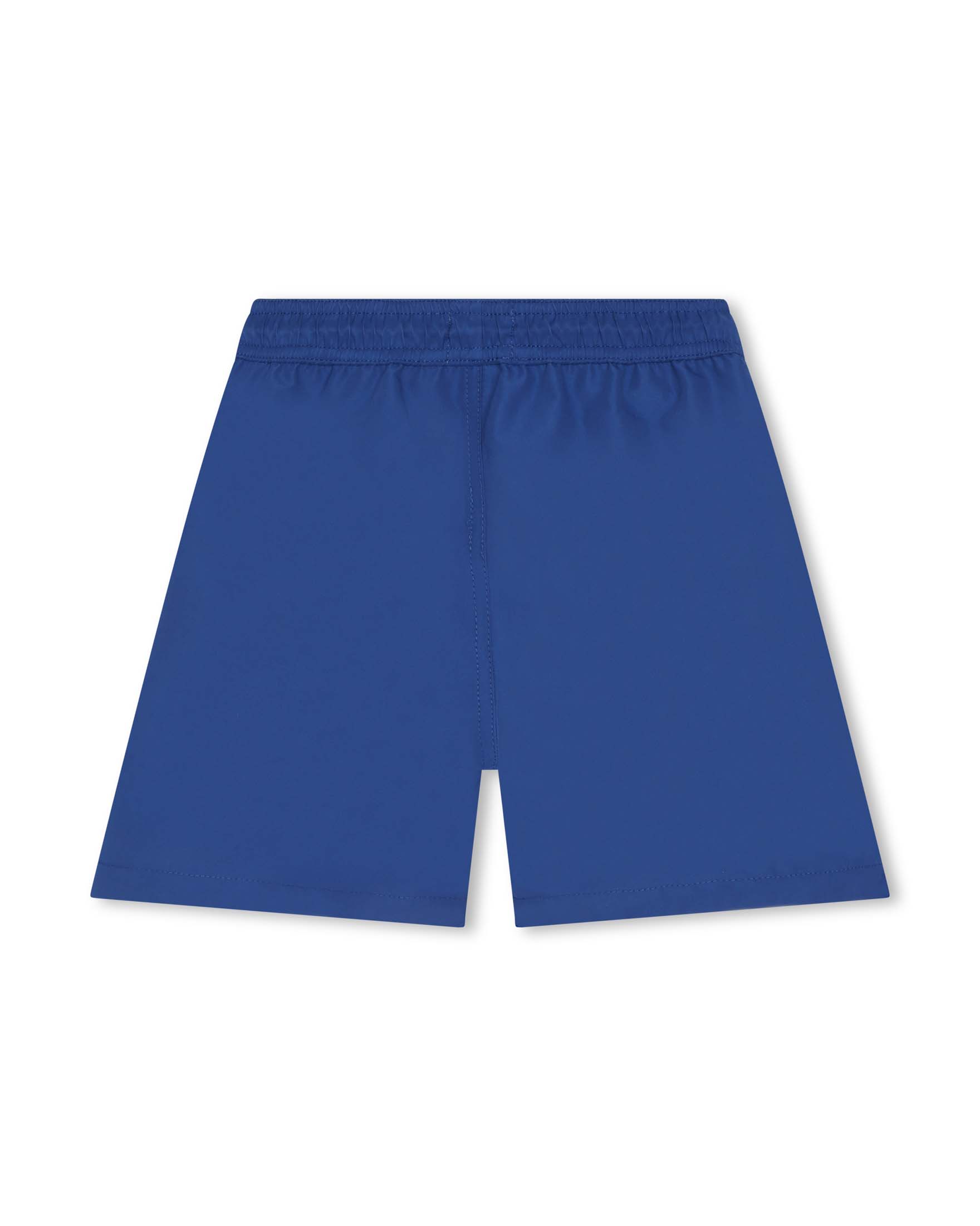 Boxer mare blu royal con scritta logo bianca 6-12 anni image