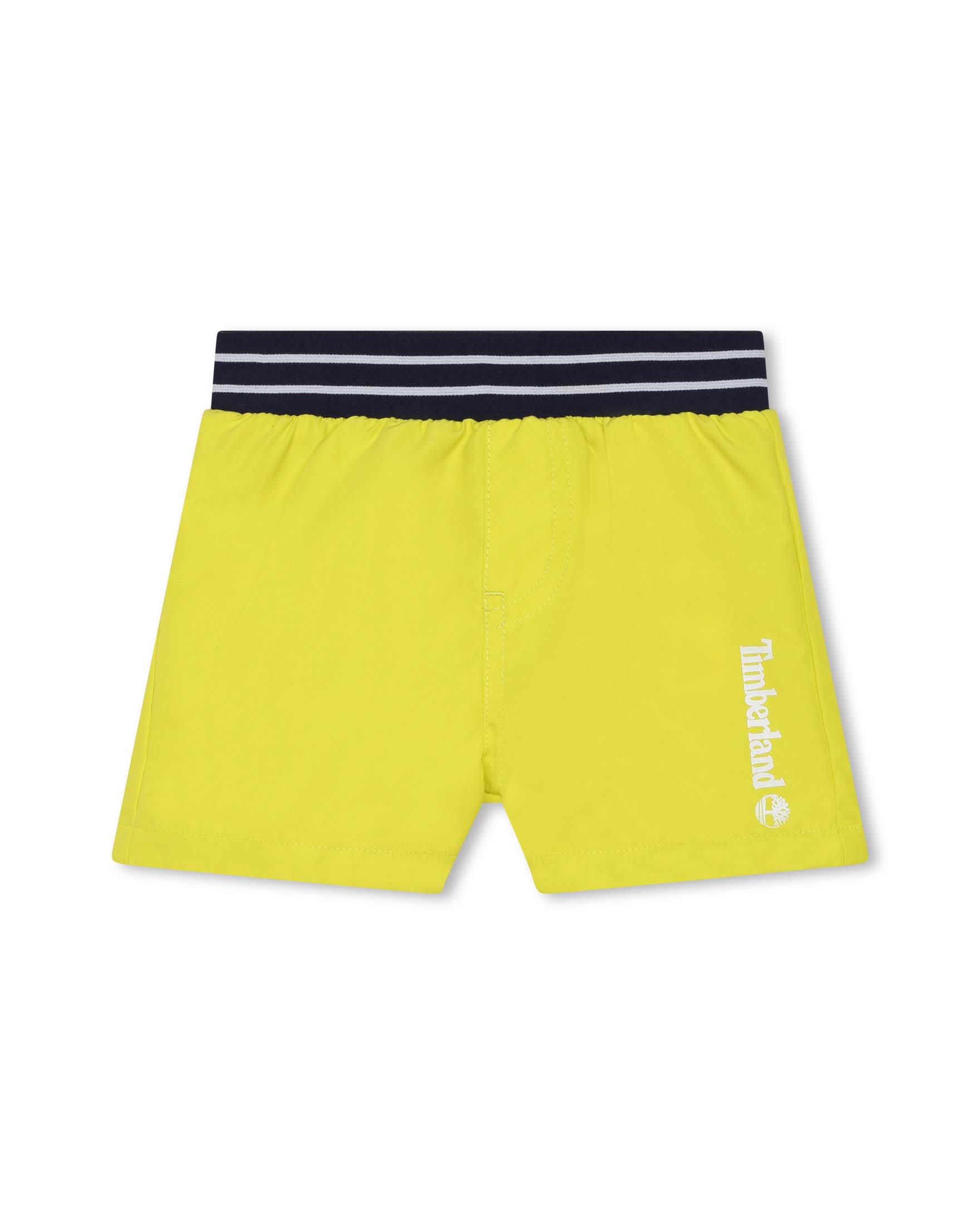 Boxer mare verde acido con scritta logo bianca 2-4 anni