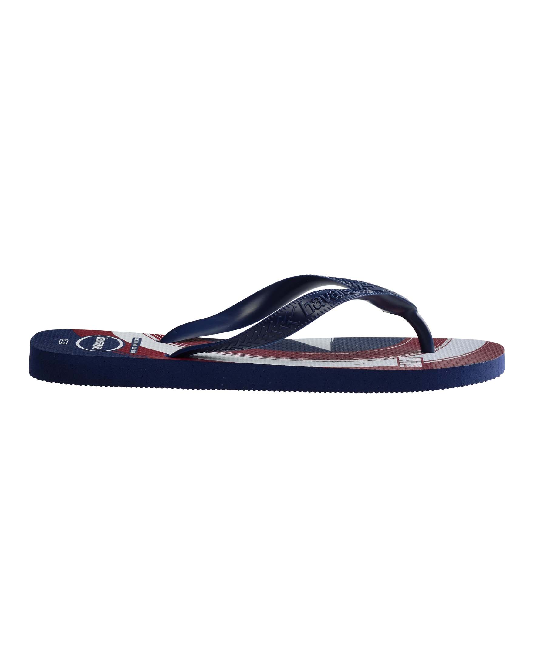 Havaianas Top Marvel Logomania in fantasia Captain America