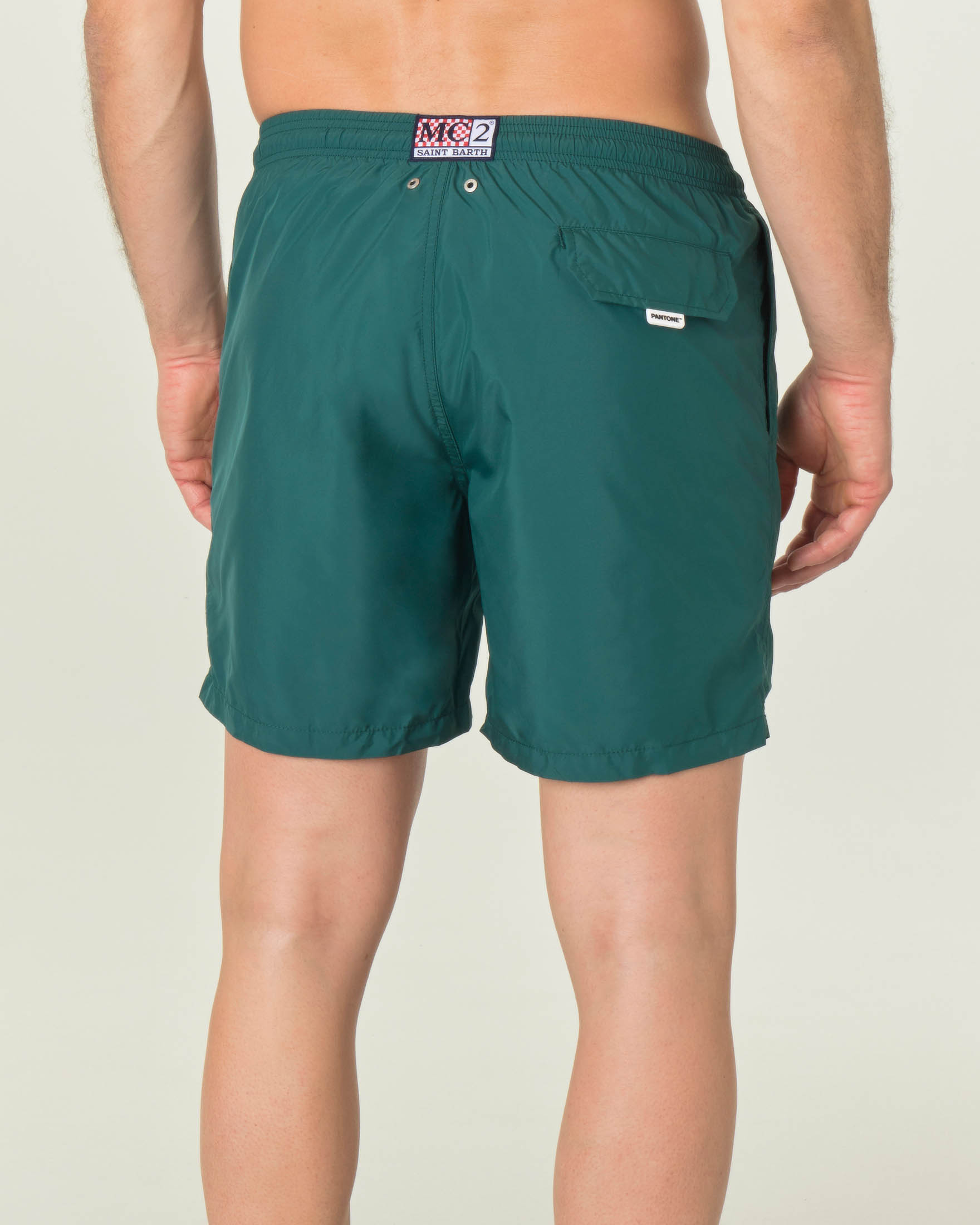 Boxer mare Pantone verde scuro tinta unita