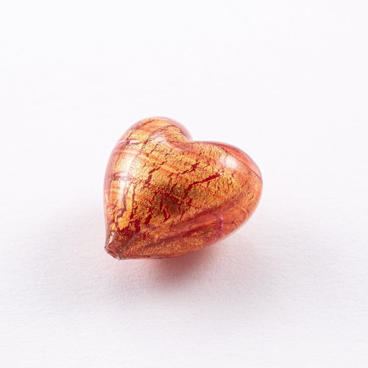 Orecchini Pendenti In Vetro Di Murano E Perla – Cuore Placcato Argento – Scegli Tra 5 Colori