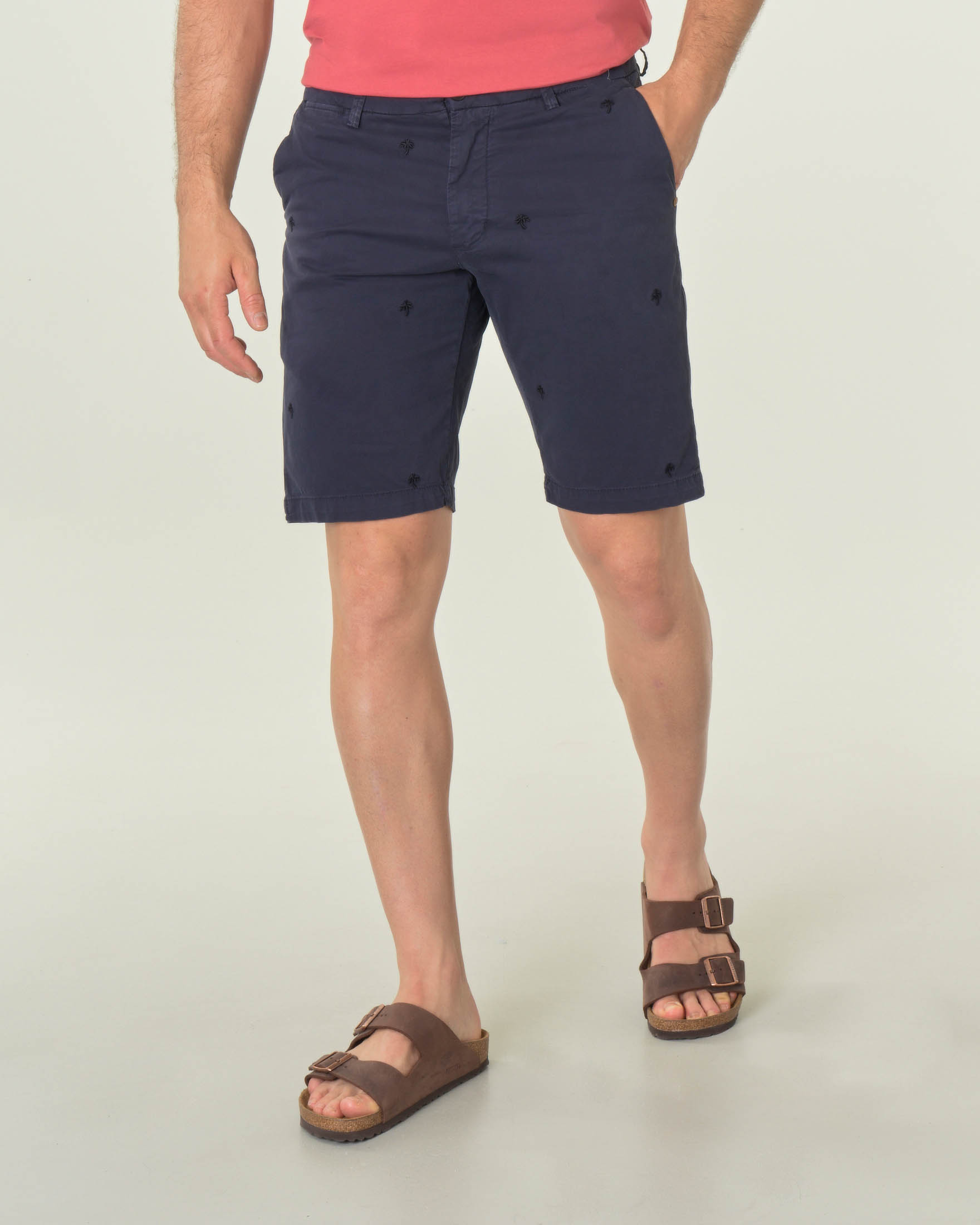 Bermuda Easton Blu Con Pinces