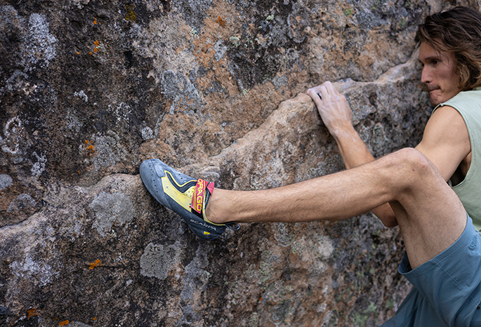 Sportman - @scarpa climbing shoes, scarpette arrampicata Instinct