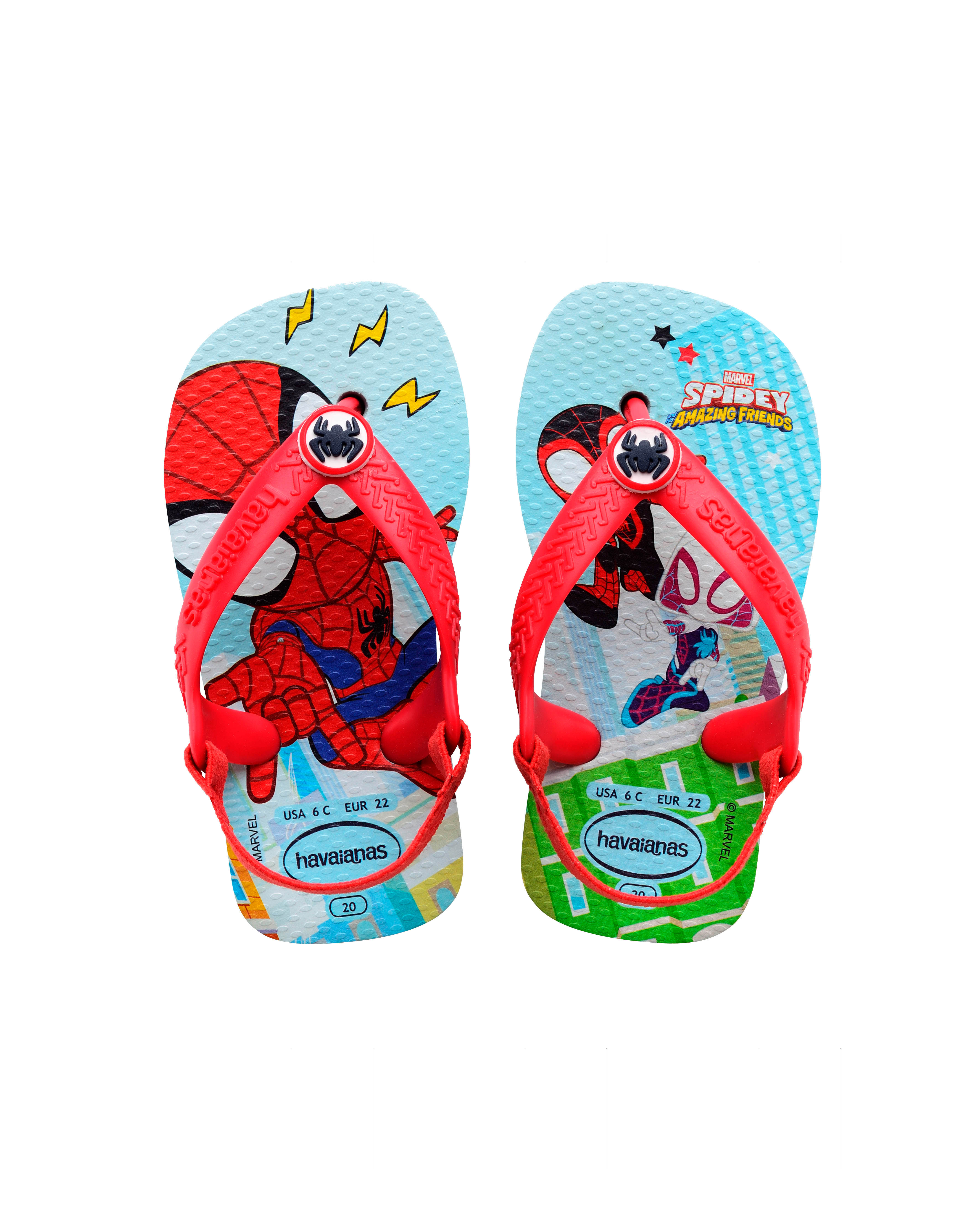 Havaianas Baby Marvel con stampa Spider Man