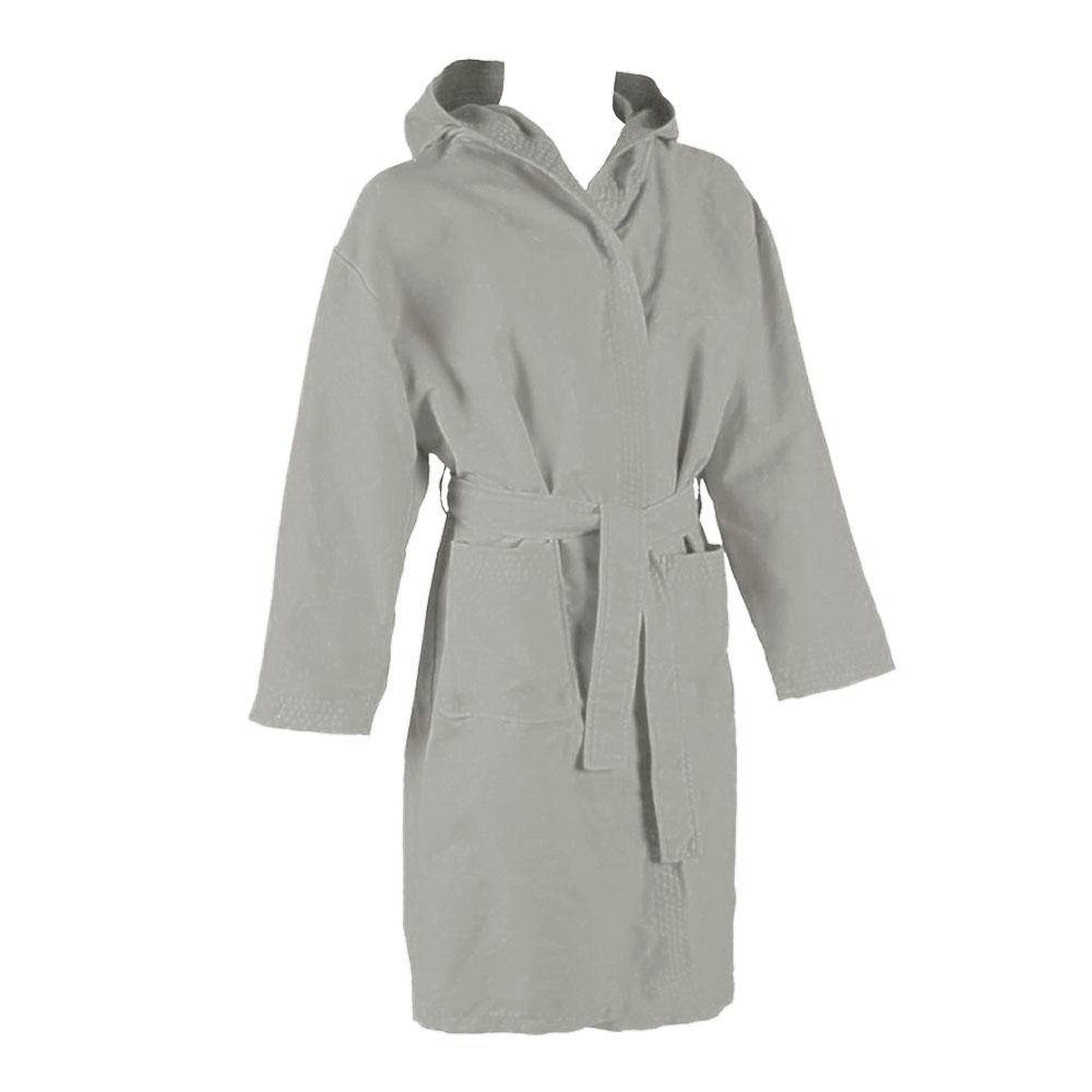 GABEL Vallesusa Gray Microfiber Bathrobe Hi Tech Online