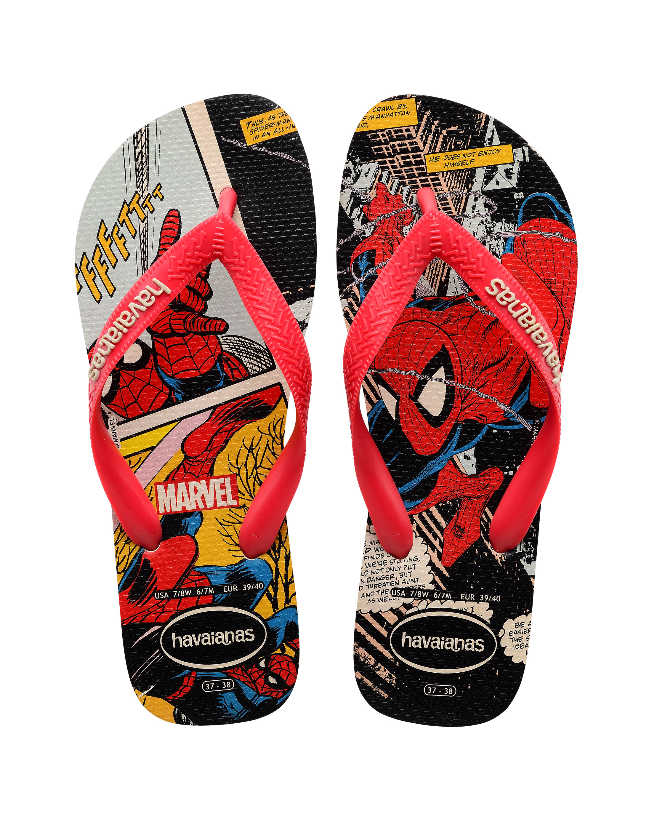 Havaianas Top Marvel Classics in fantasia Spider Man
