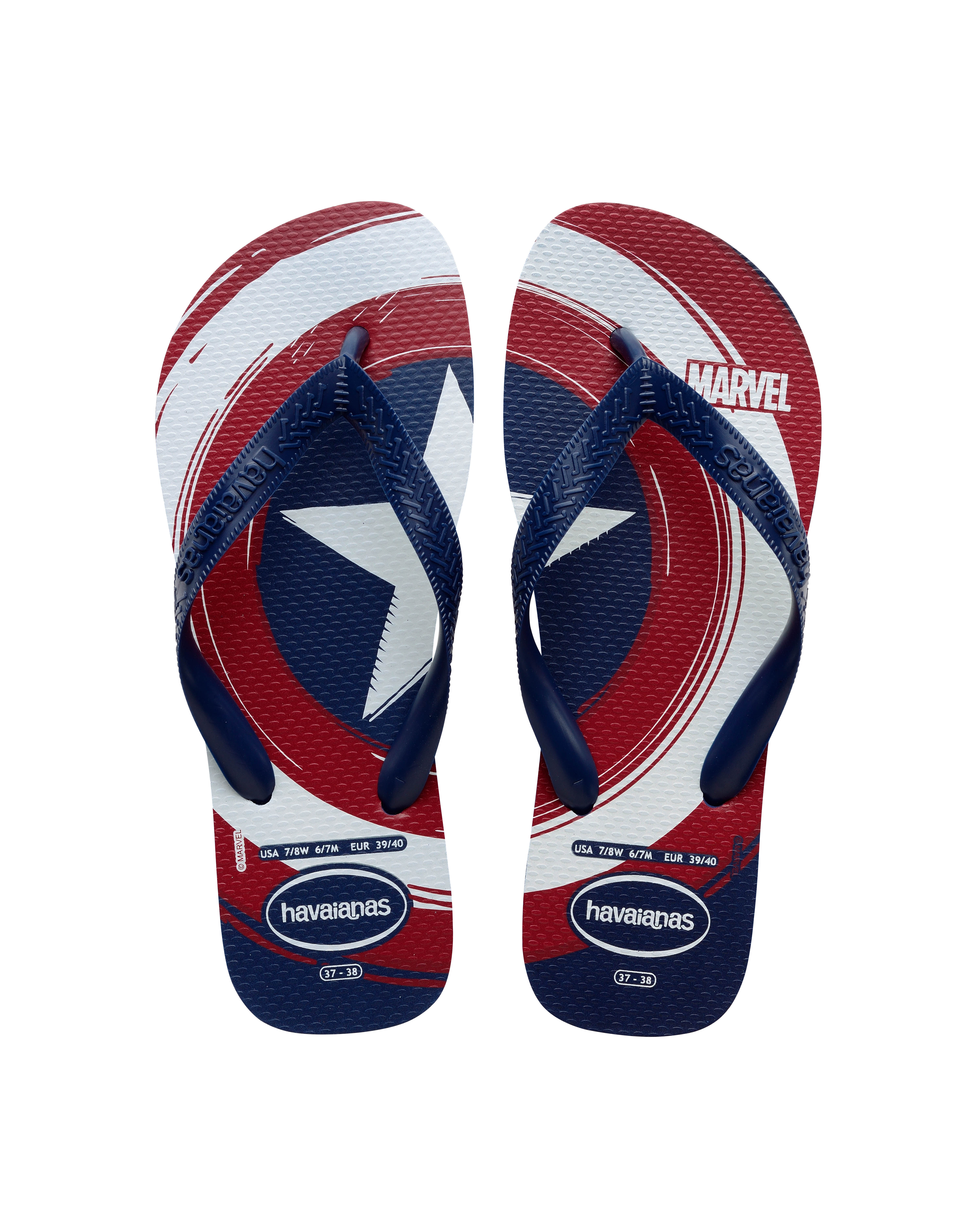 Top Marvel Logomania in fantasia Captain America