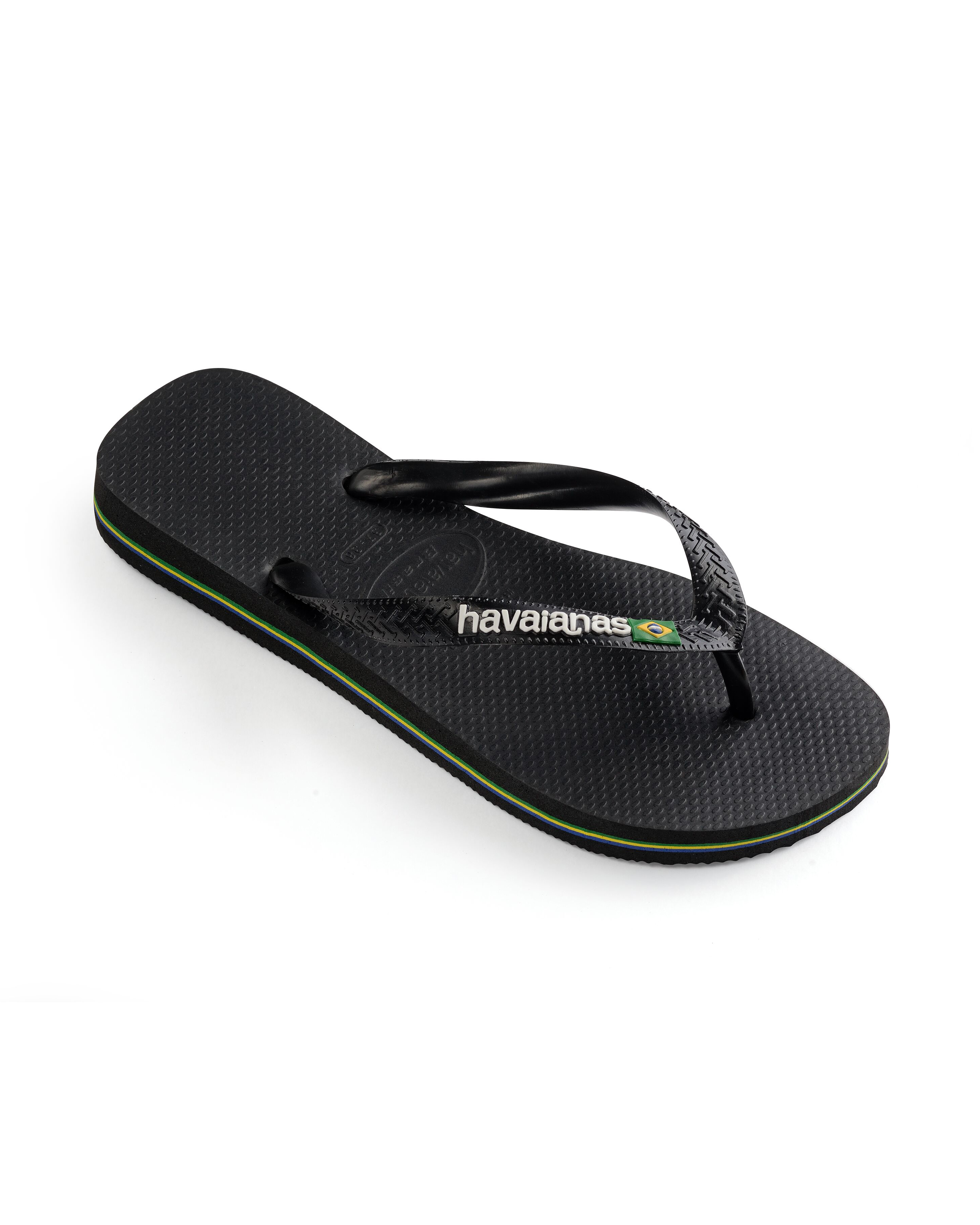 Havaianas Brasil Logo nera con logo bianco image