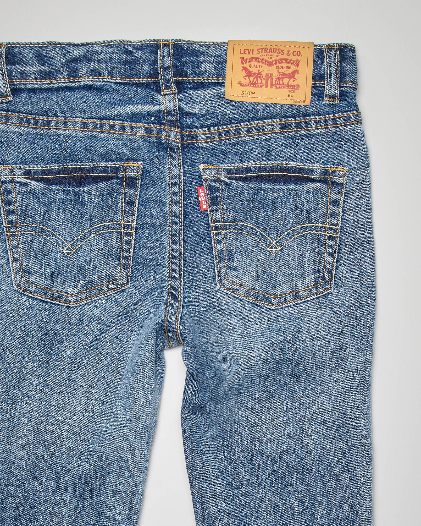 Jeans Levi's 510 lavaggio chiaro super stone washed  image