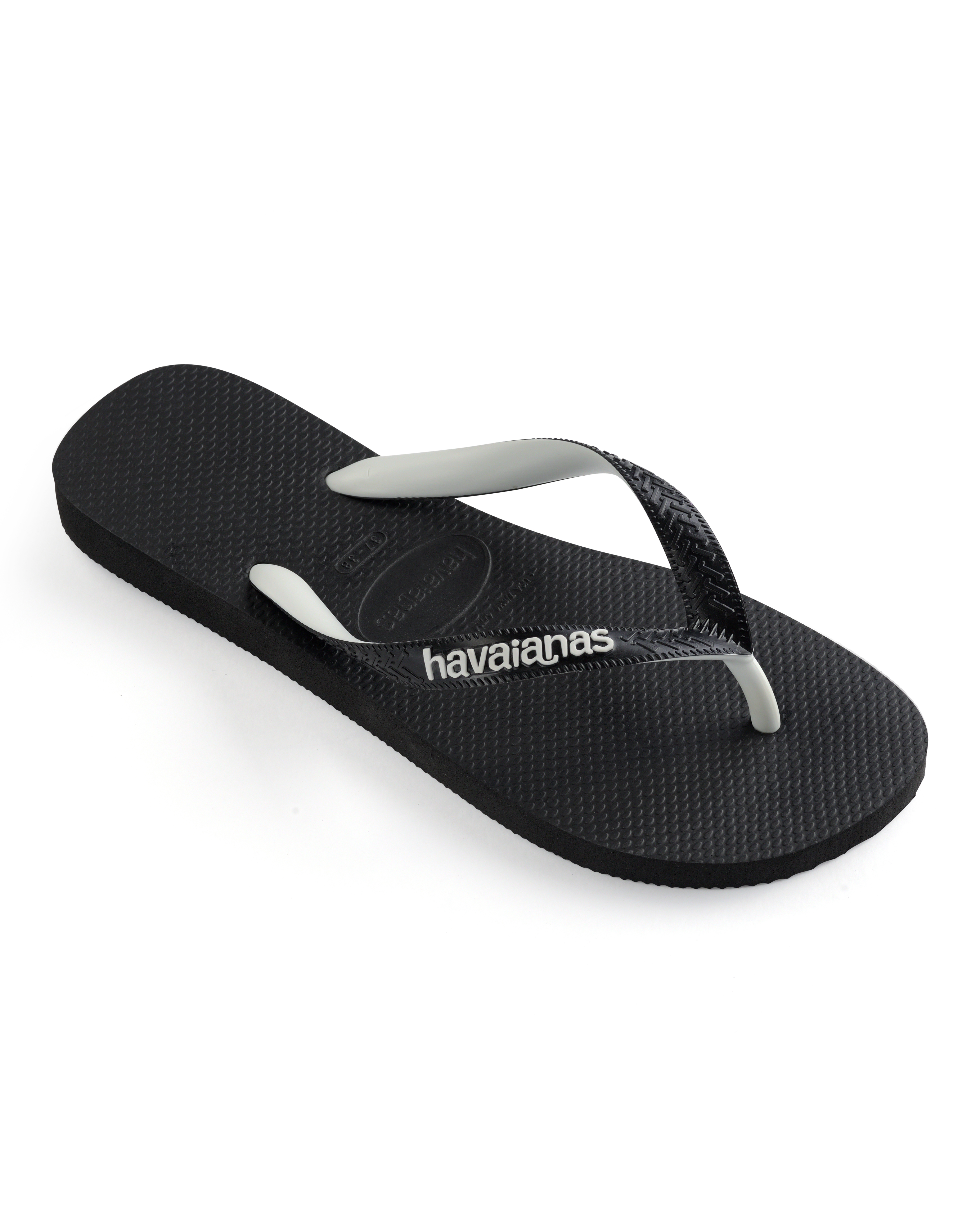 Havaianas Top Mix nera con interno fascetta e logo bianco image