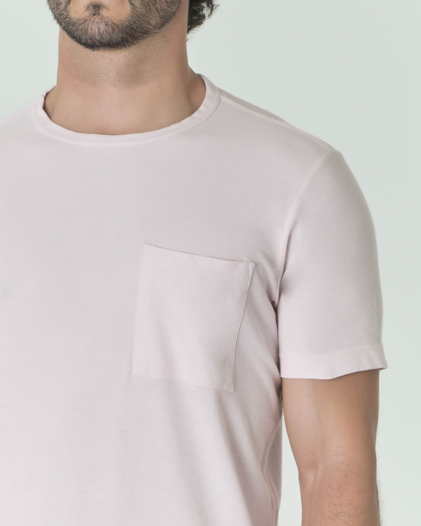 T-shirt donna in misto lana con macramè rose vajolet 6453 Vajolet