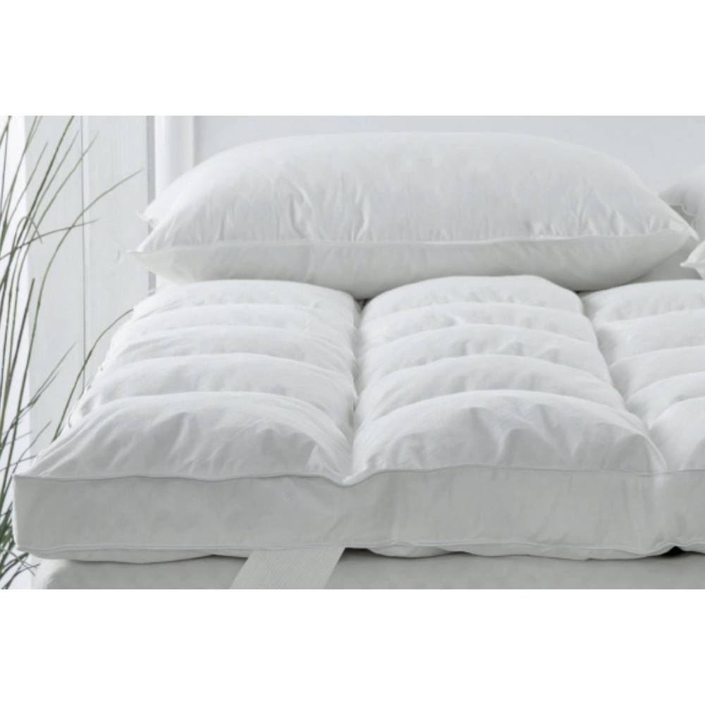 Elite 165x200 feather effect padded mattress topper