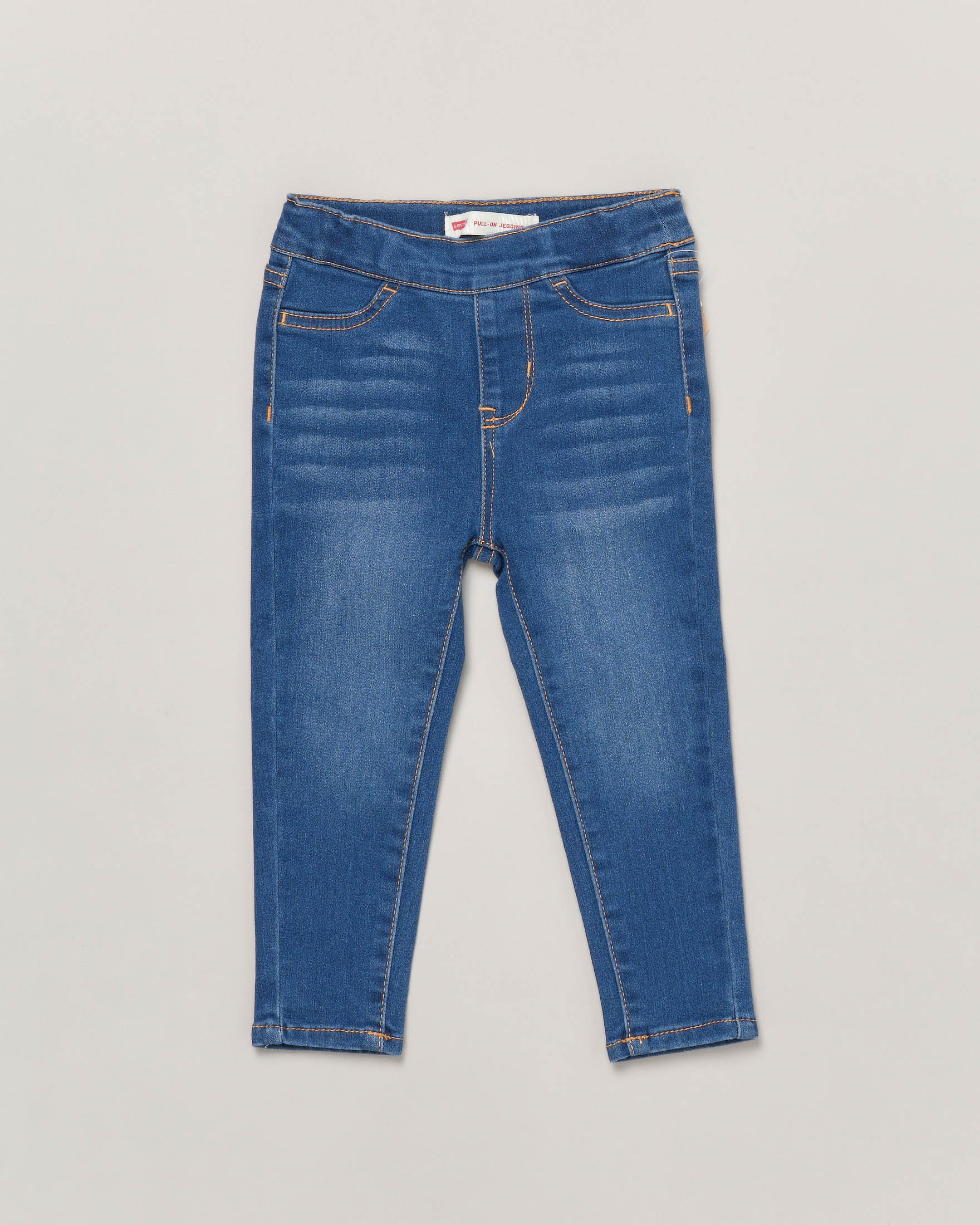 Jeans Levi's jeggins lavaggio stone washed in cotone stretch 