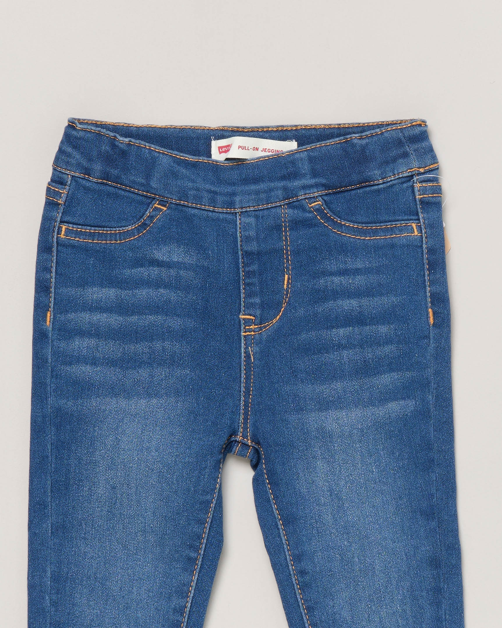 Jeans Levi's jeggins lavaggio stone washed in cotone stretch  image