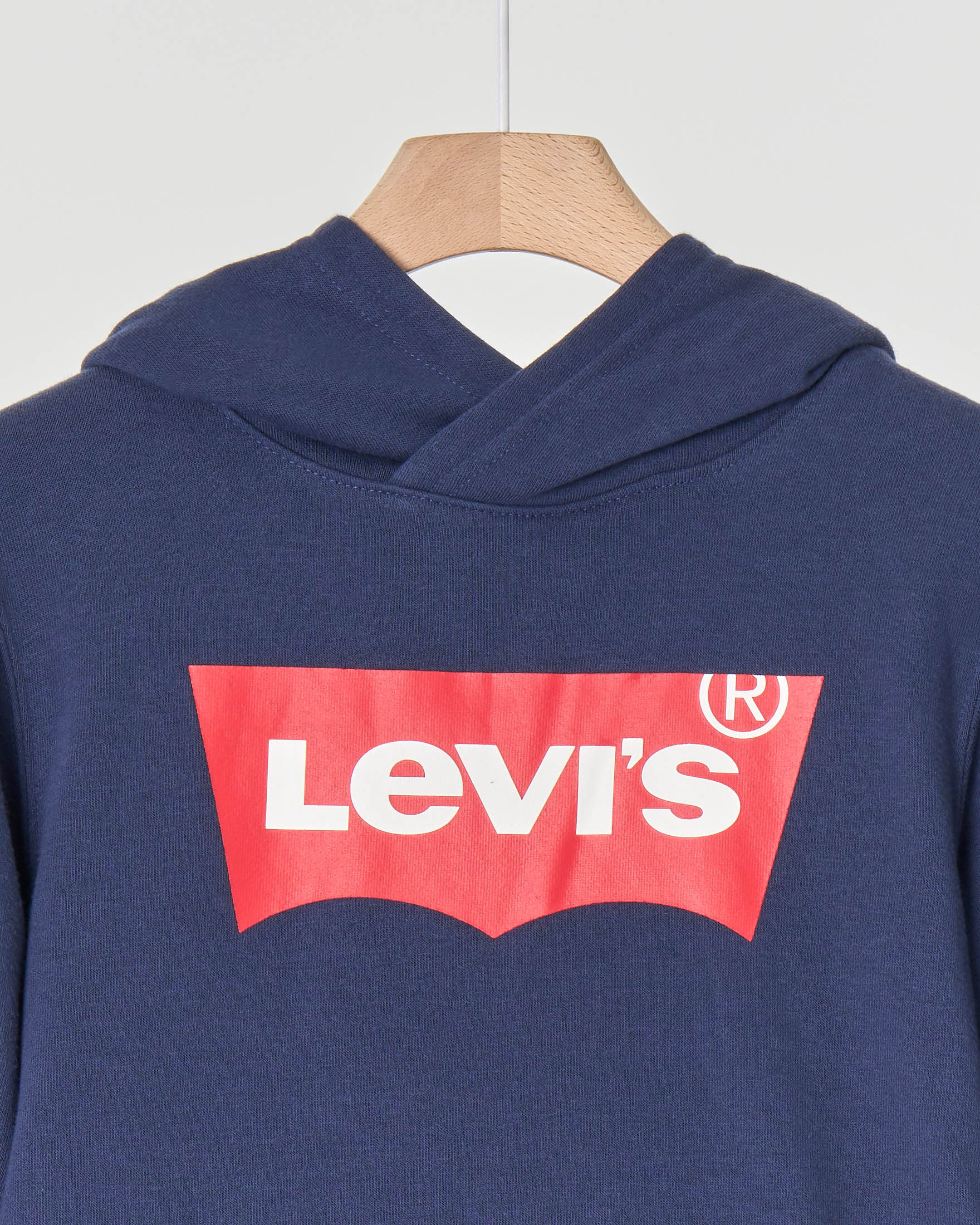 Felpa levi's blu bianca rossa deals