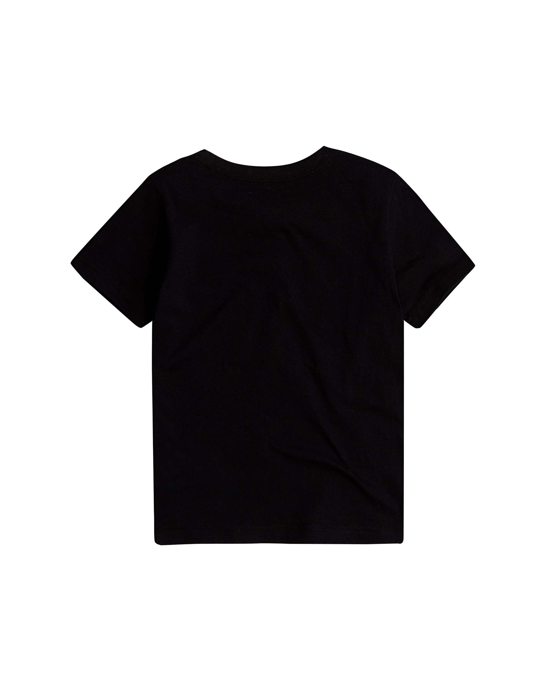 T-shirt Levi's nera mezza manica con logo heroel tricolore 