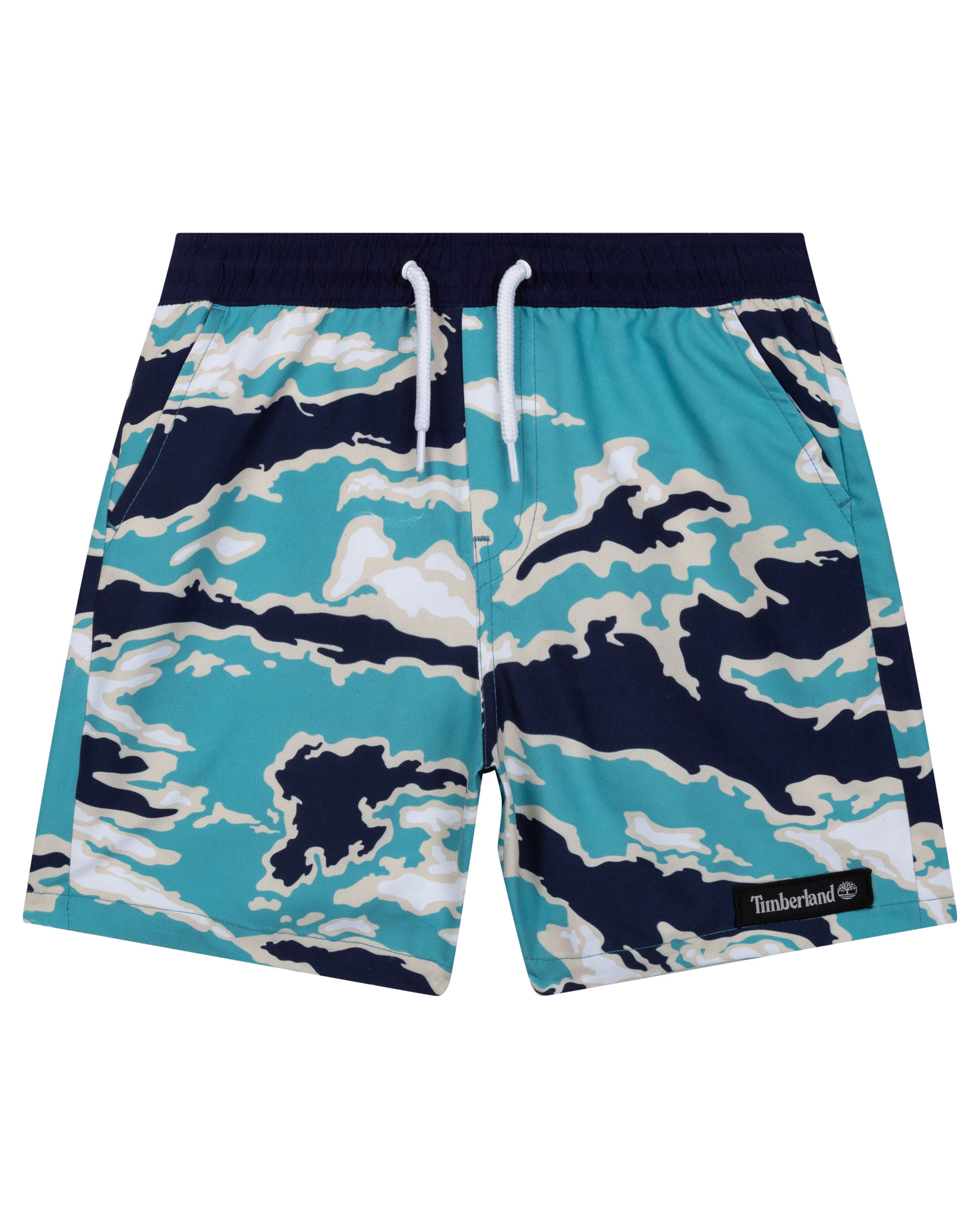 Boxer mare verde acqua in fantasia camouflage 6-12 anni