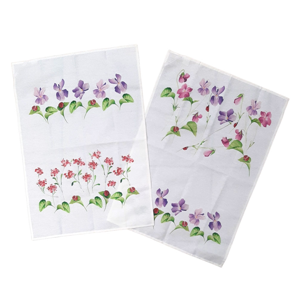 ZOLLNER 5 Strofinacci, 60% Cotone E 40% Lino, 45x65 Cm, Bianco E Giallo - Foto 9