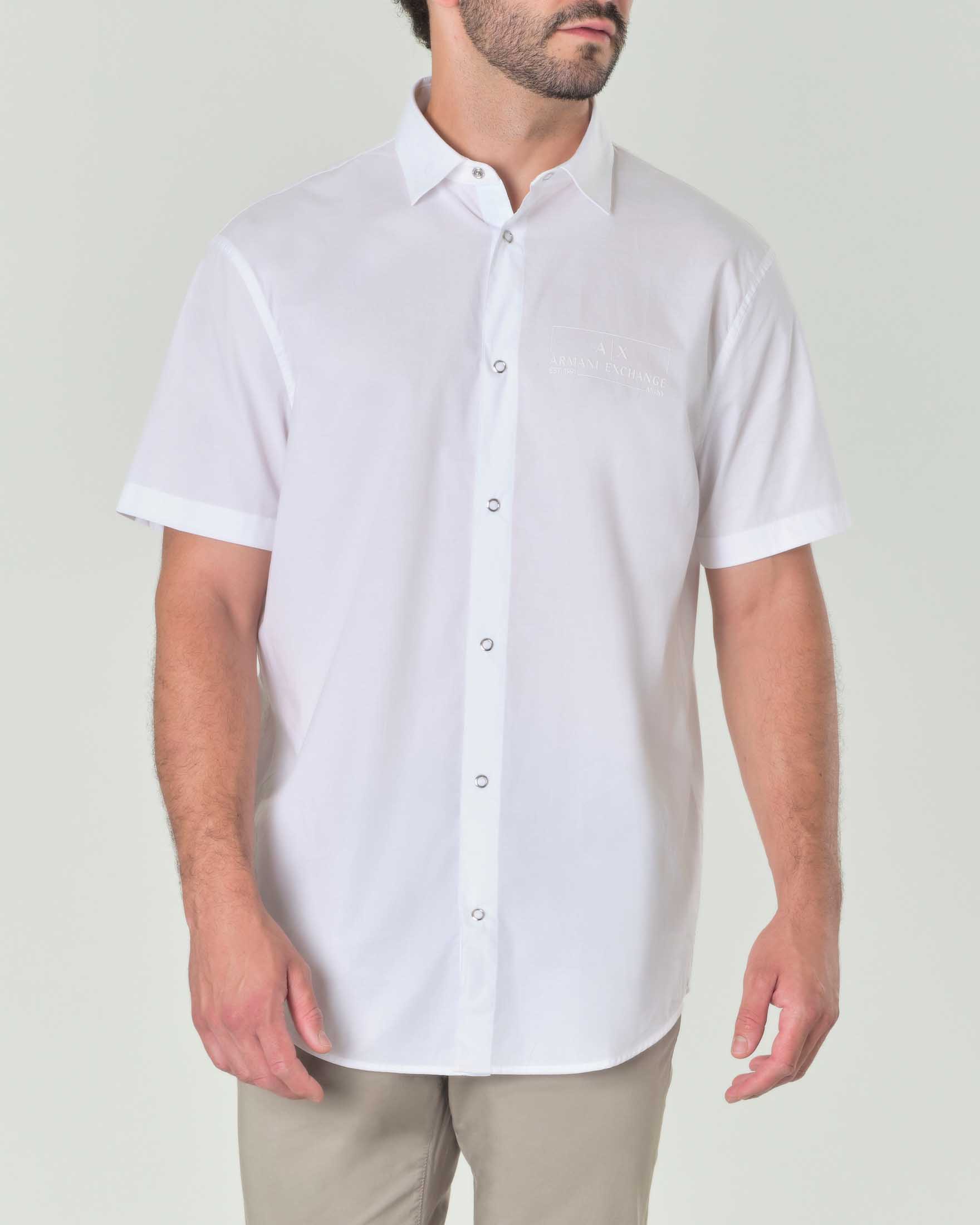 Camicia mezze maniche uomo sale