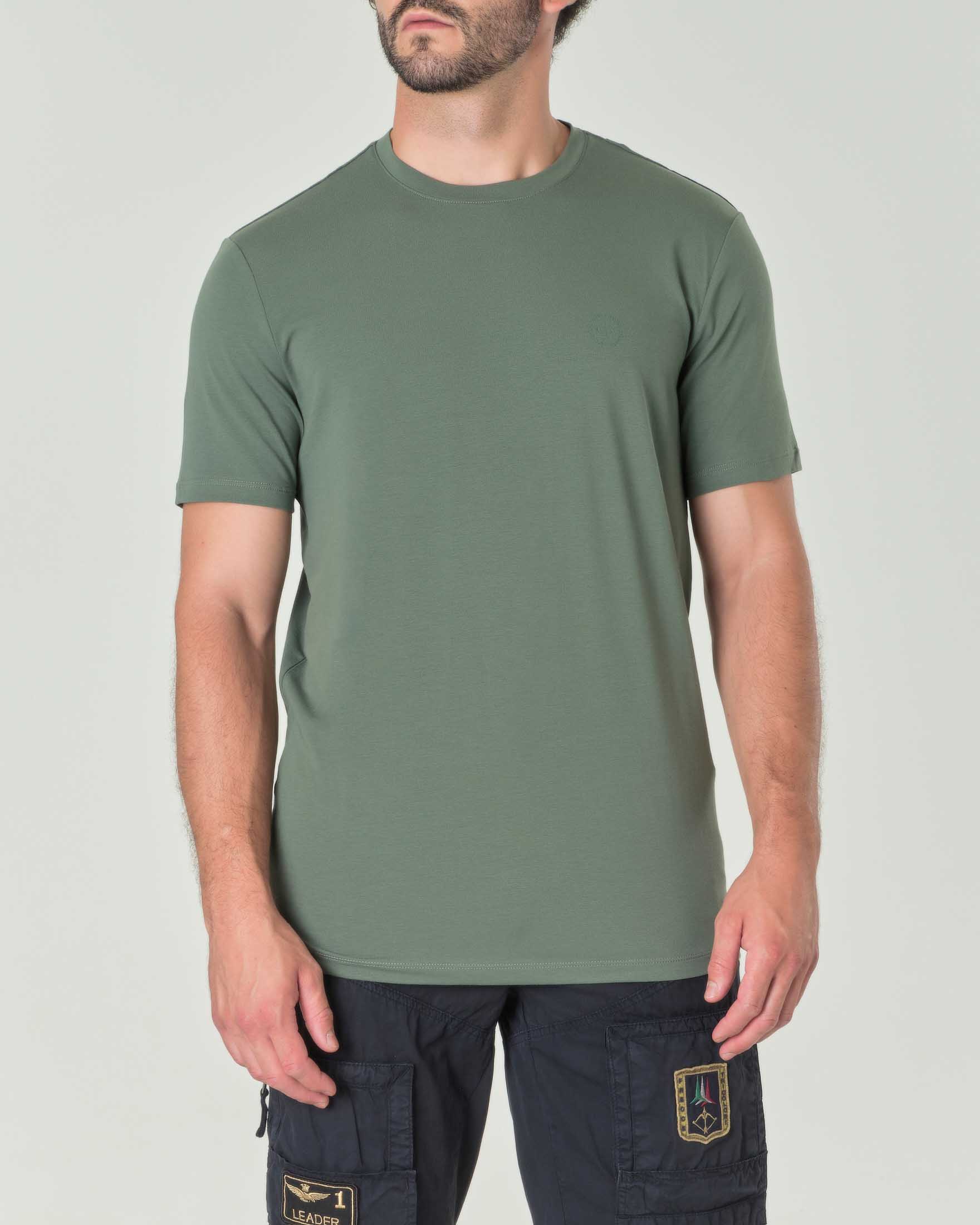 T shirt uomo store verde militare