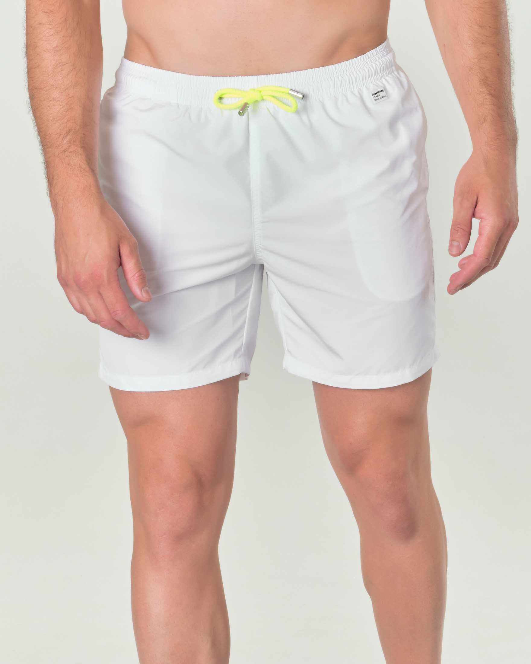 Boxer mare Pantone bianco tinta unita